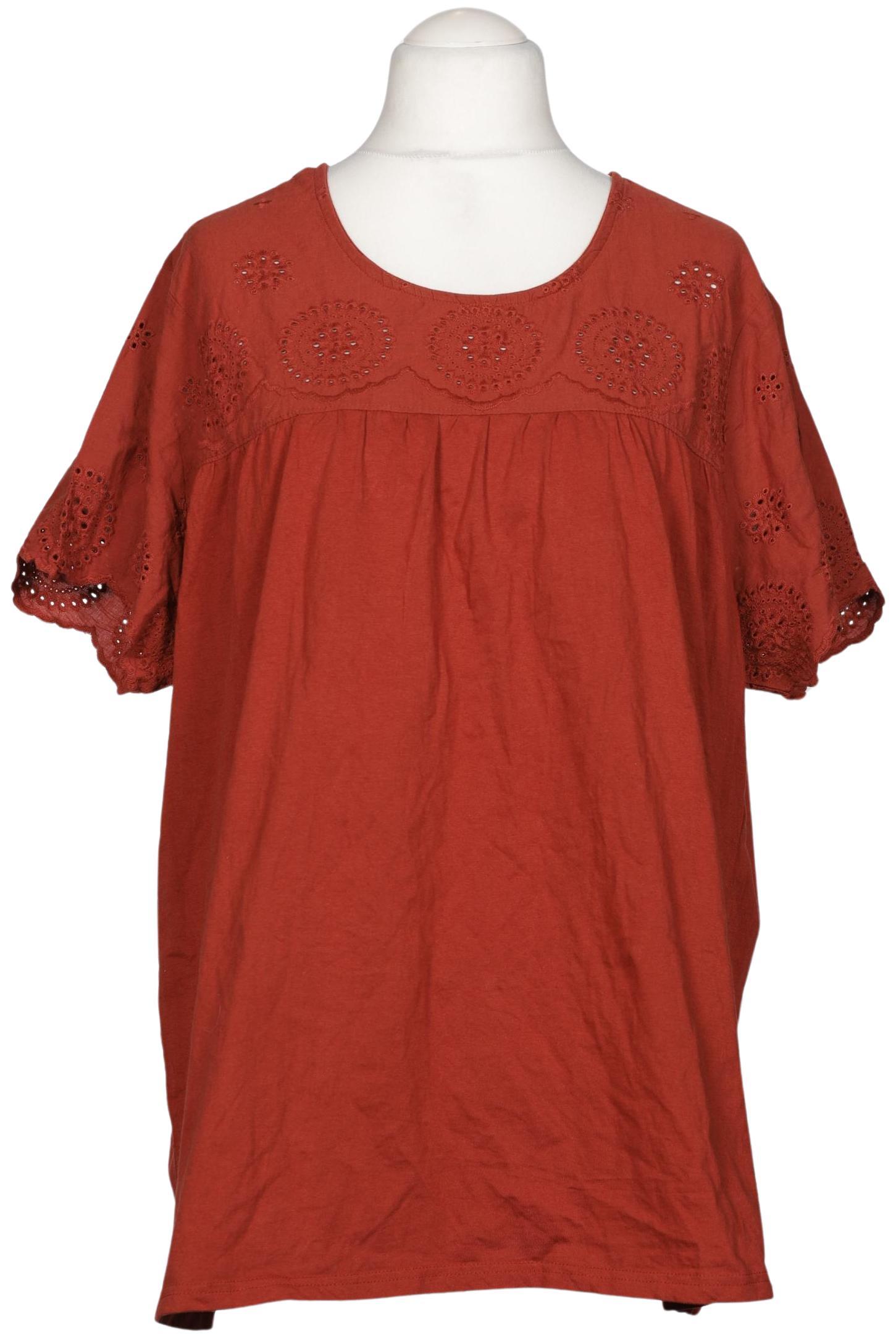 

Zizzi Damen Bluse, rot, Gr. 44