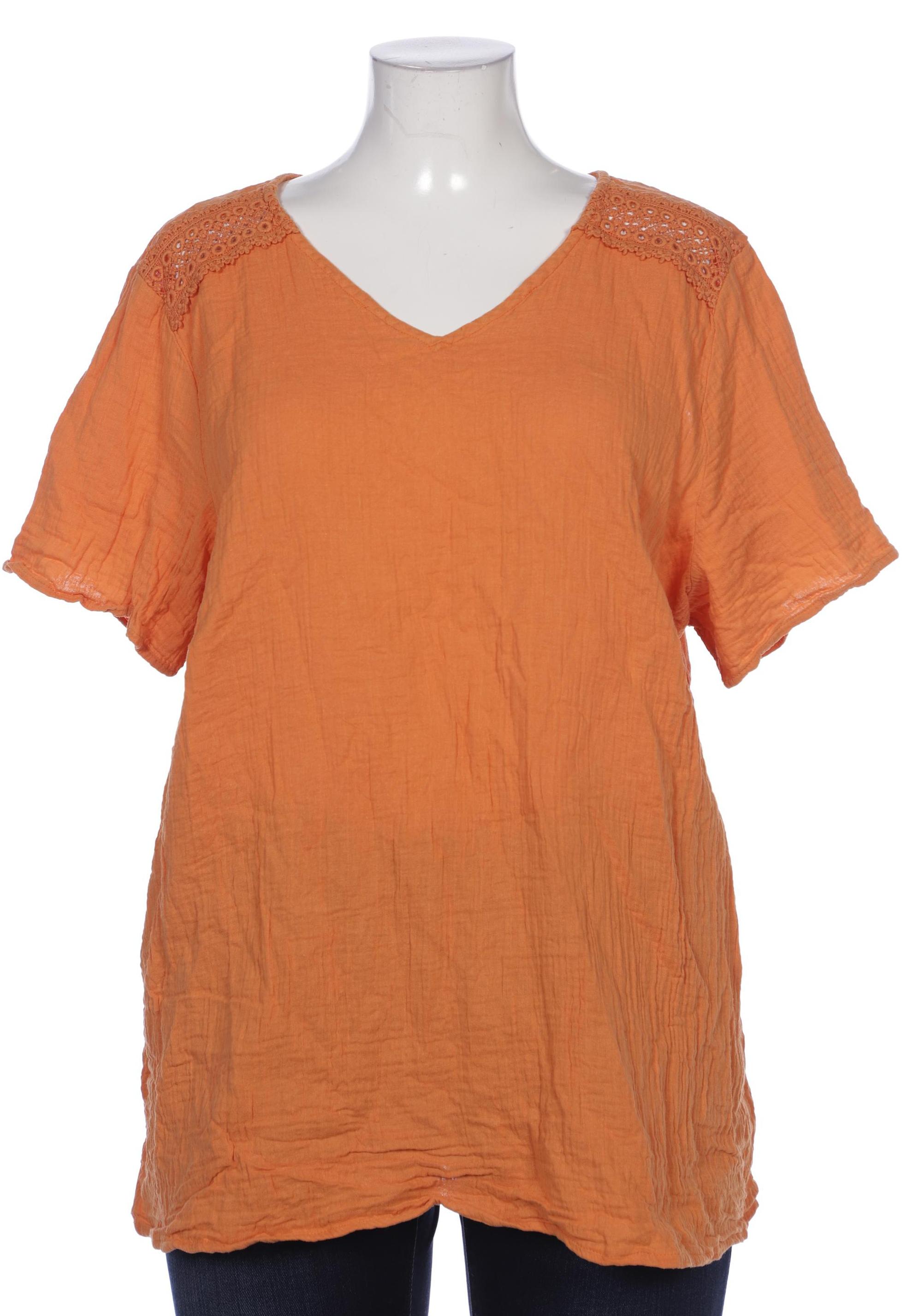 

Zizzi Damen Bluse, orange, Gr. 44