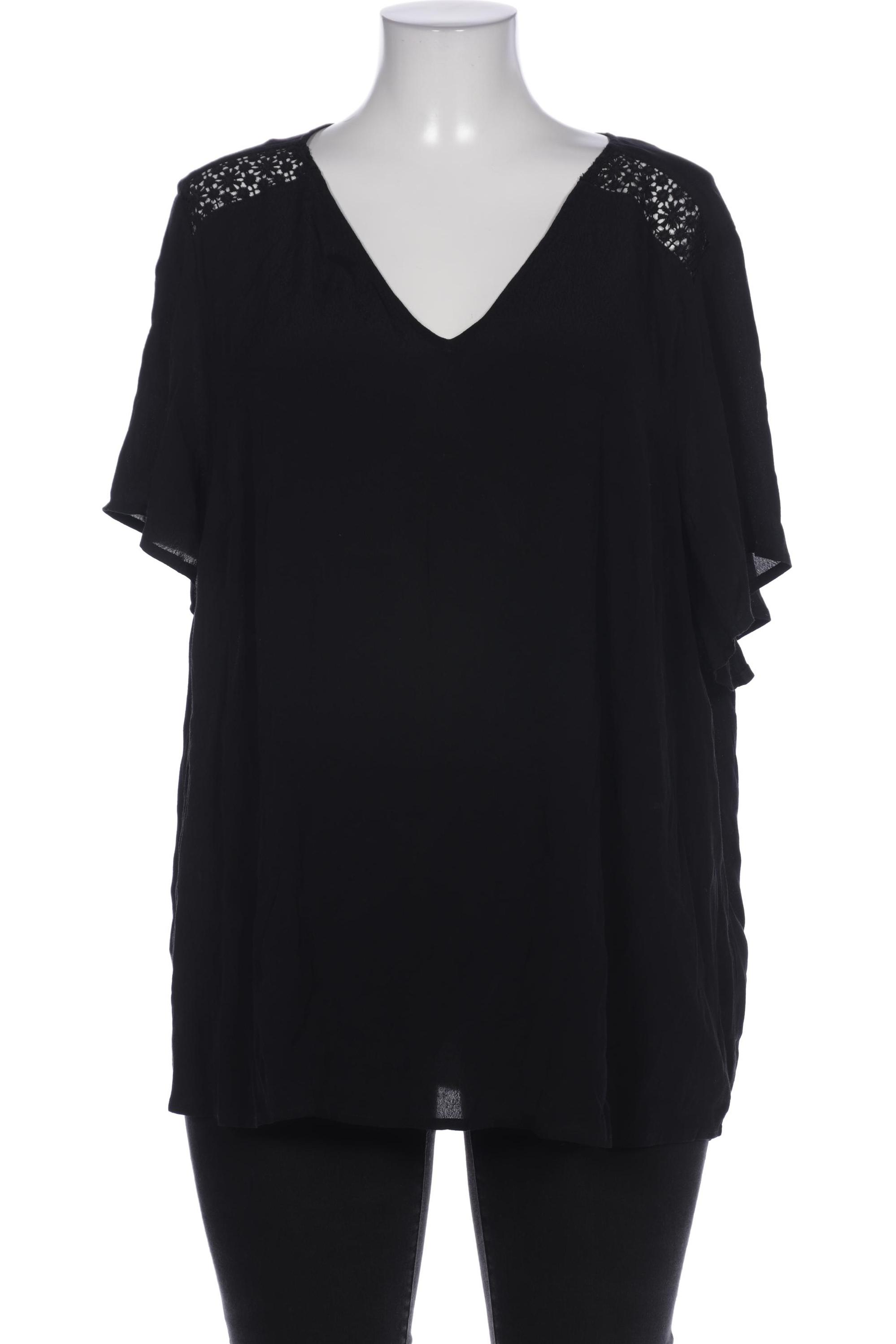 

Zizzi Damen Bluse, schwarz, Gr. 42