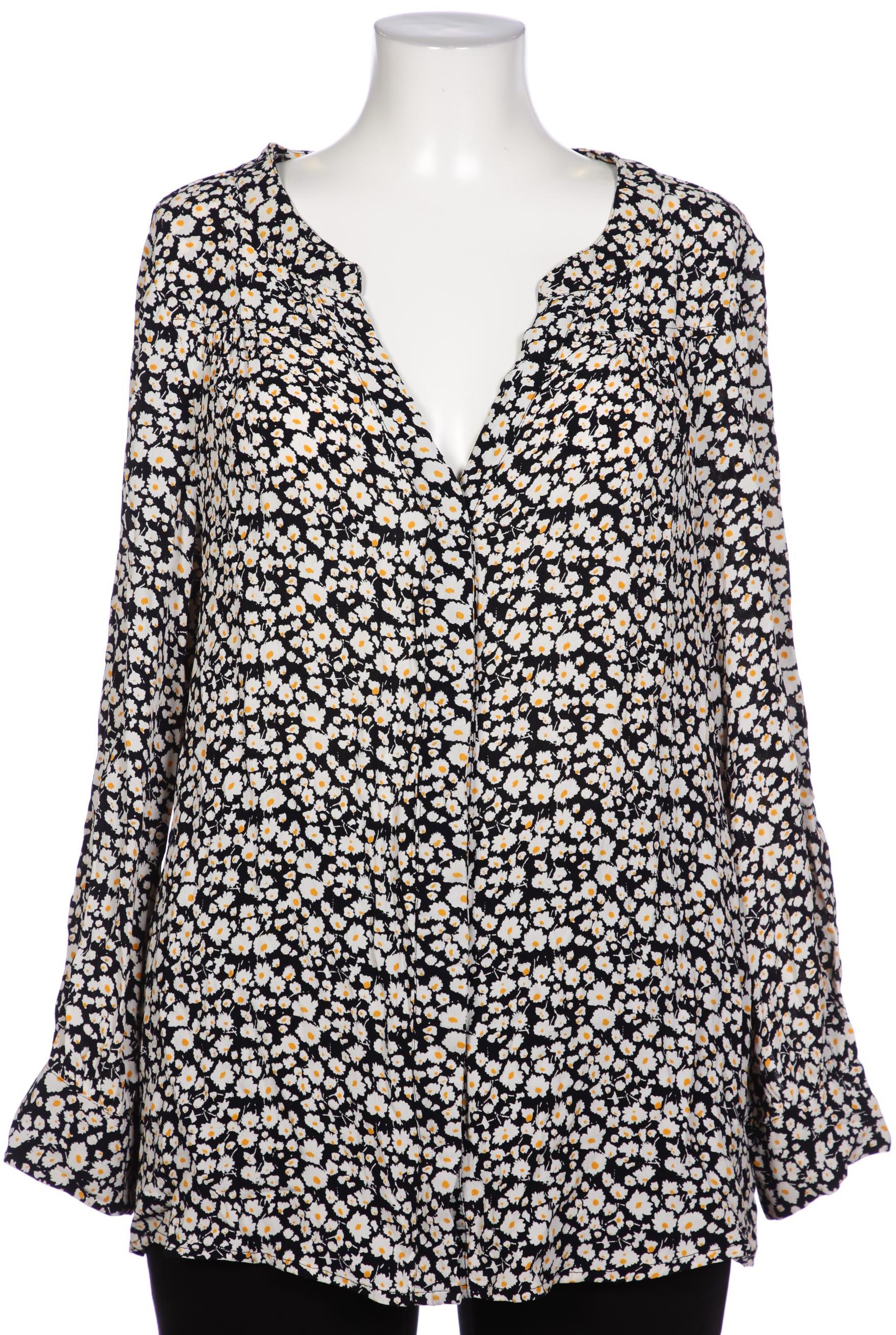 

Zizzi Damen Bluse, schwarz, Gr. 42