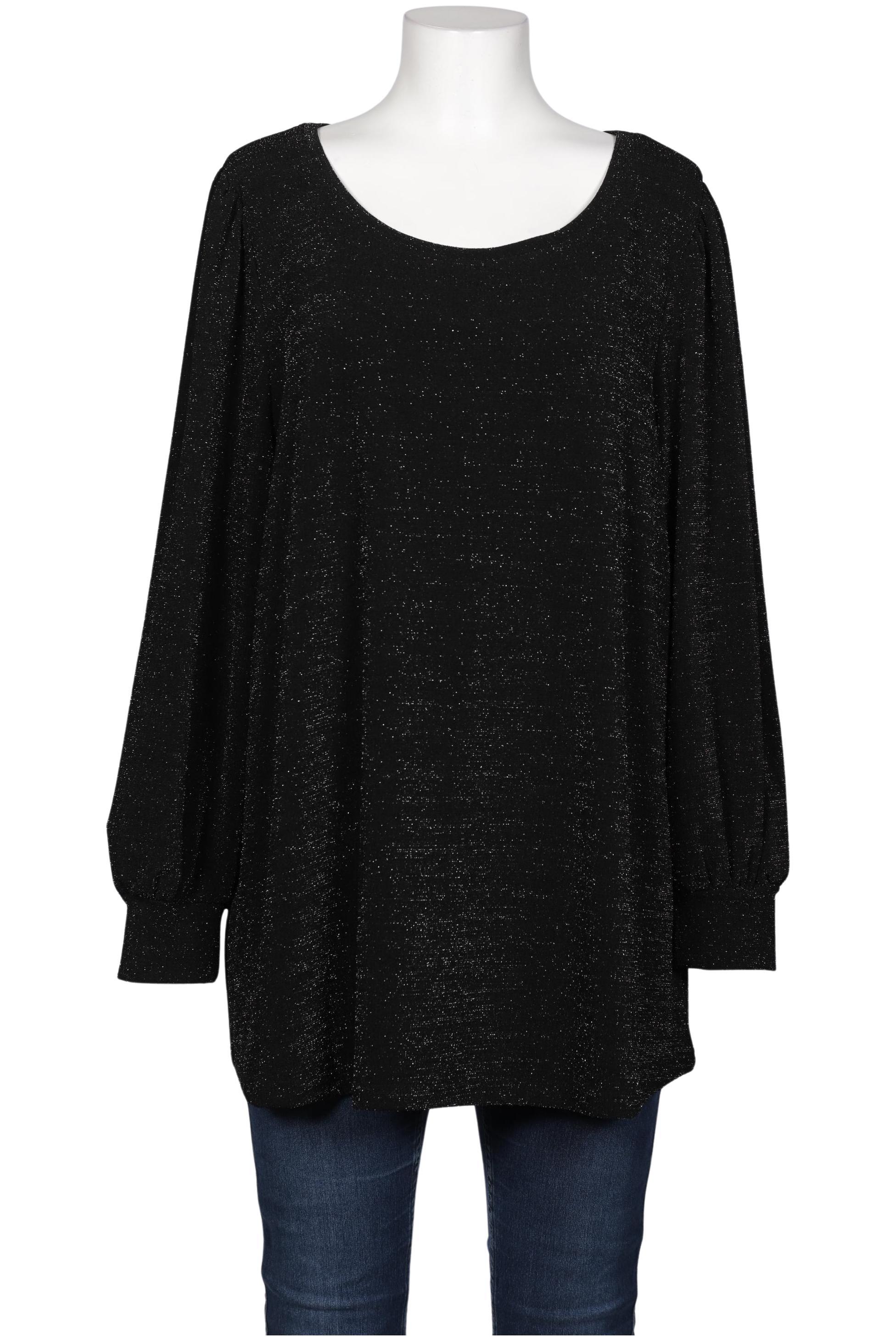 

Zizzi Damen Bluse, schwarz, Gr. 42