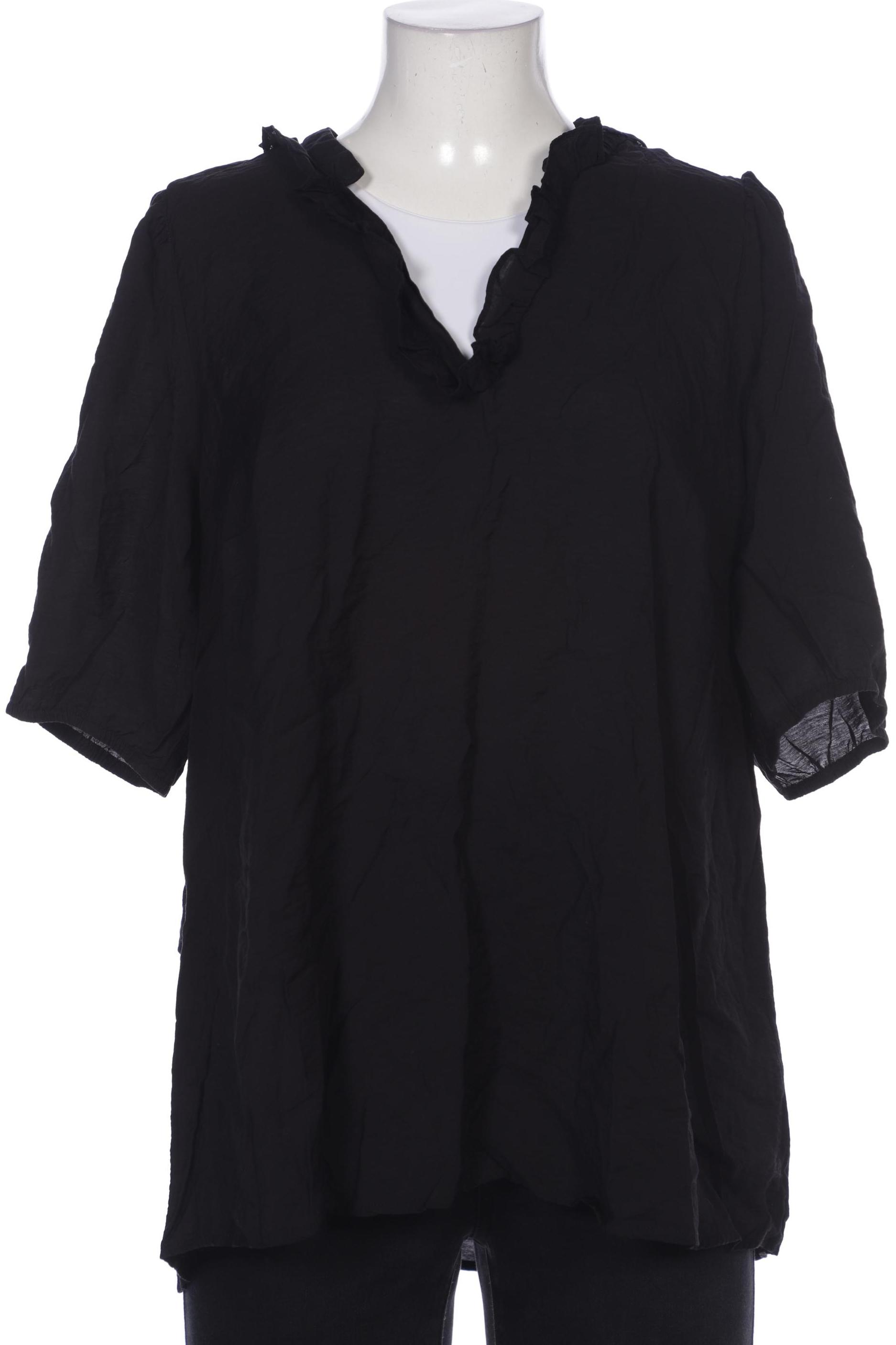 

Zizzi Damen Bluse, schwarz, Gr. 38