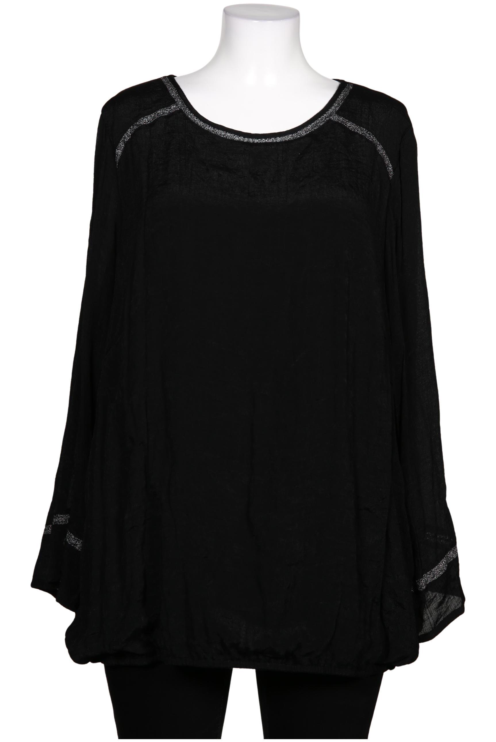 

Zizzi Damen Bluse, schwarz, Gr. 44