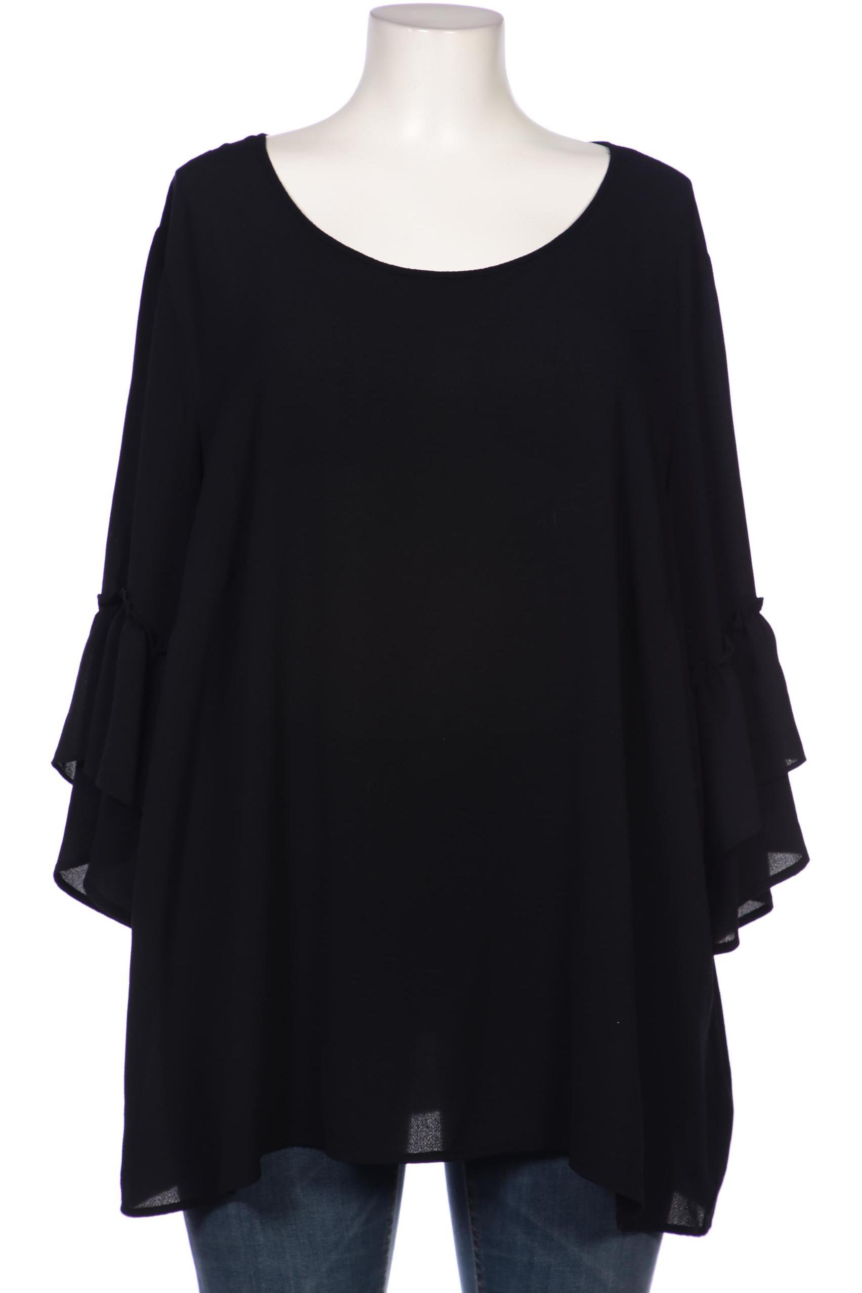 

Zizzi Damen Bluse, schwarz, Gr. 44