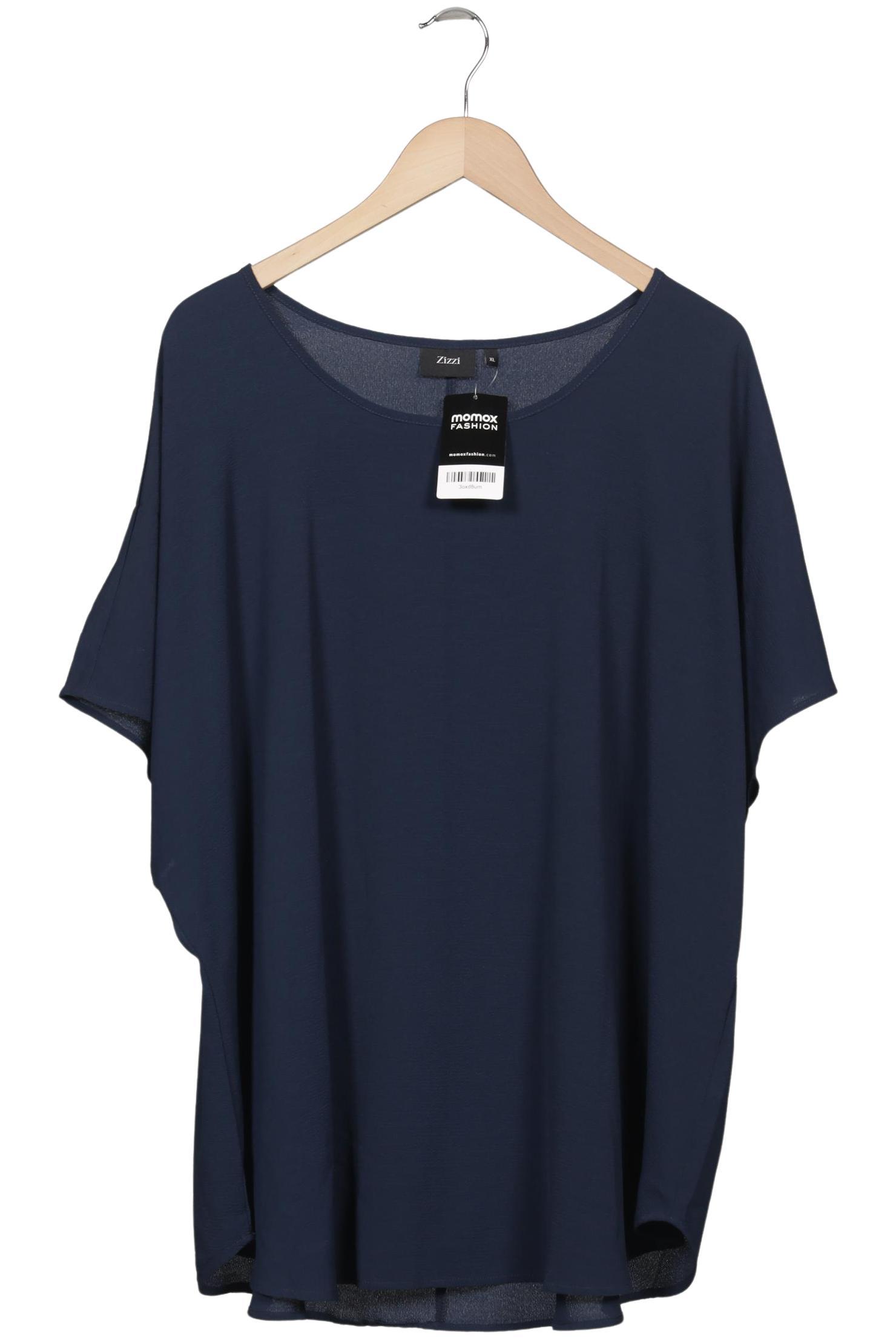 

Zizzi Damen Bluse, marineblau, Gr. 44