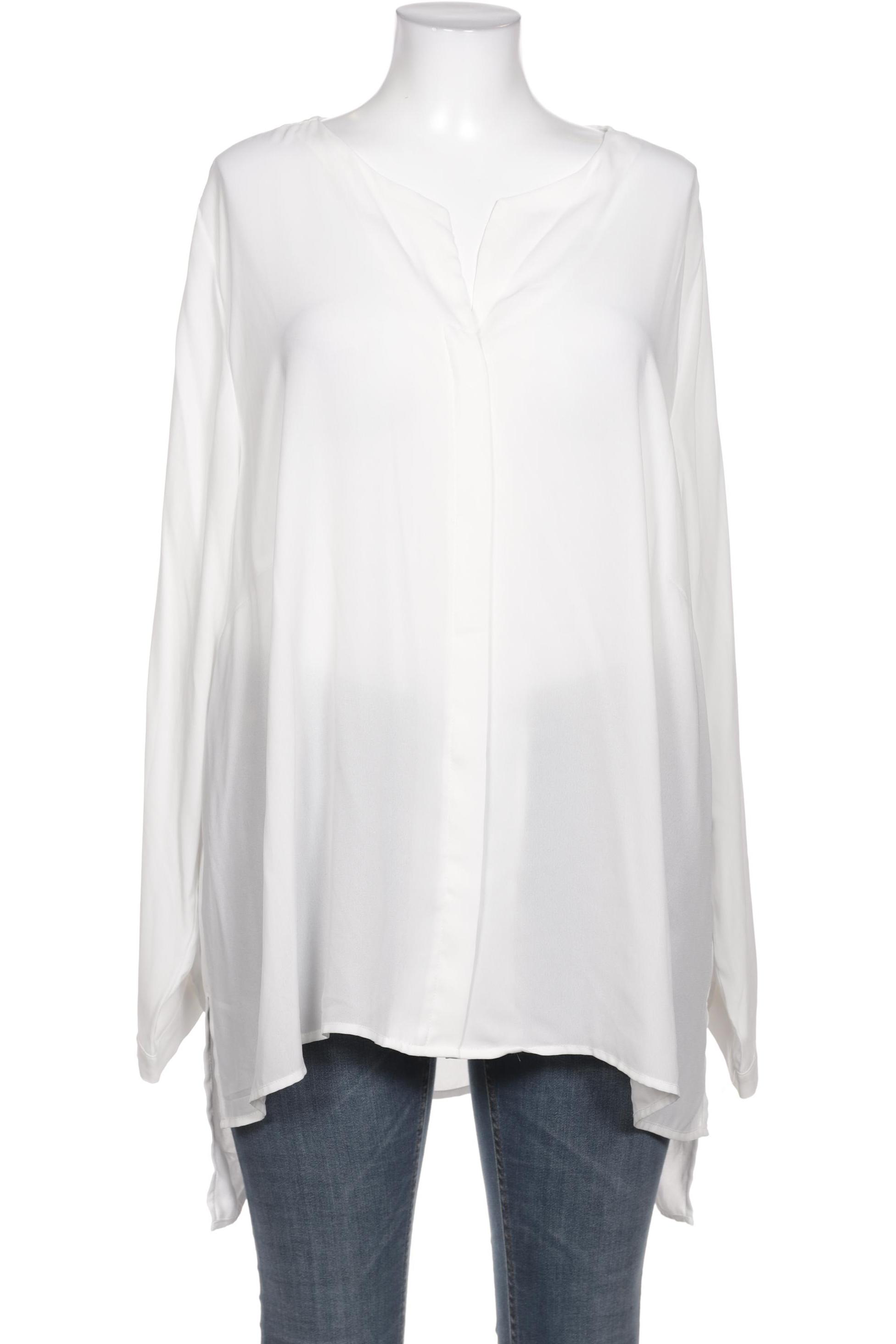 

Zizzi Damen Bluse, weiß, Gr. 44