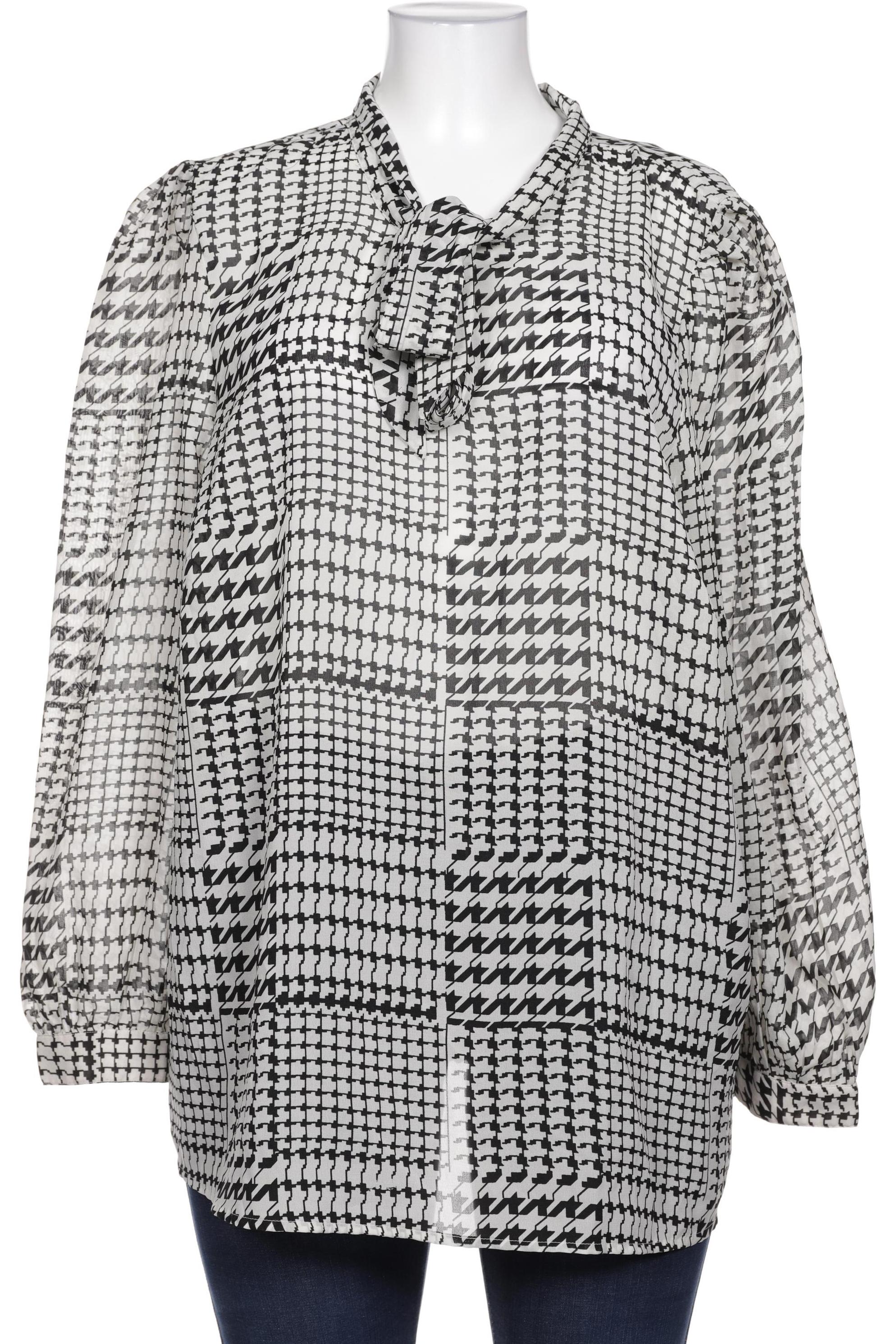 

Zizzi Damen Bluse, weiß, Gr. 42