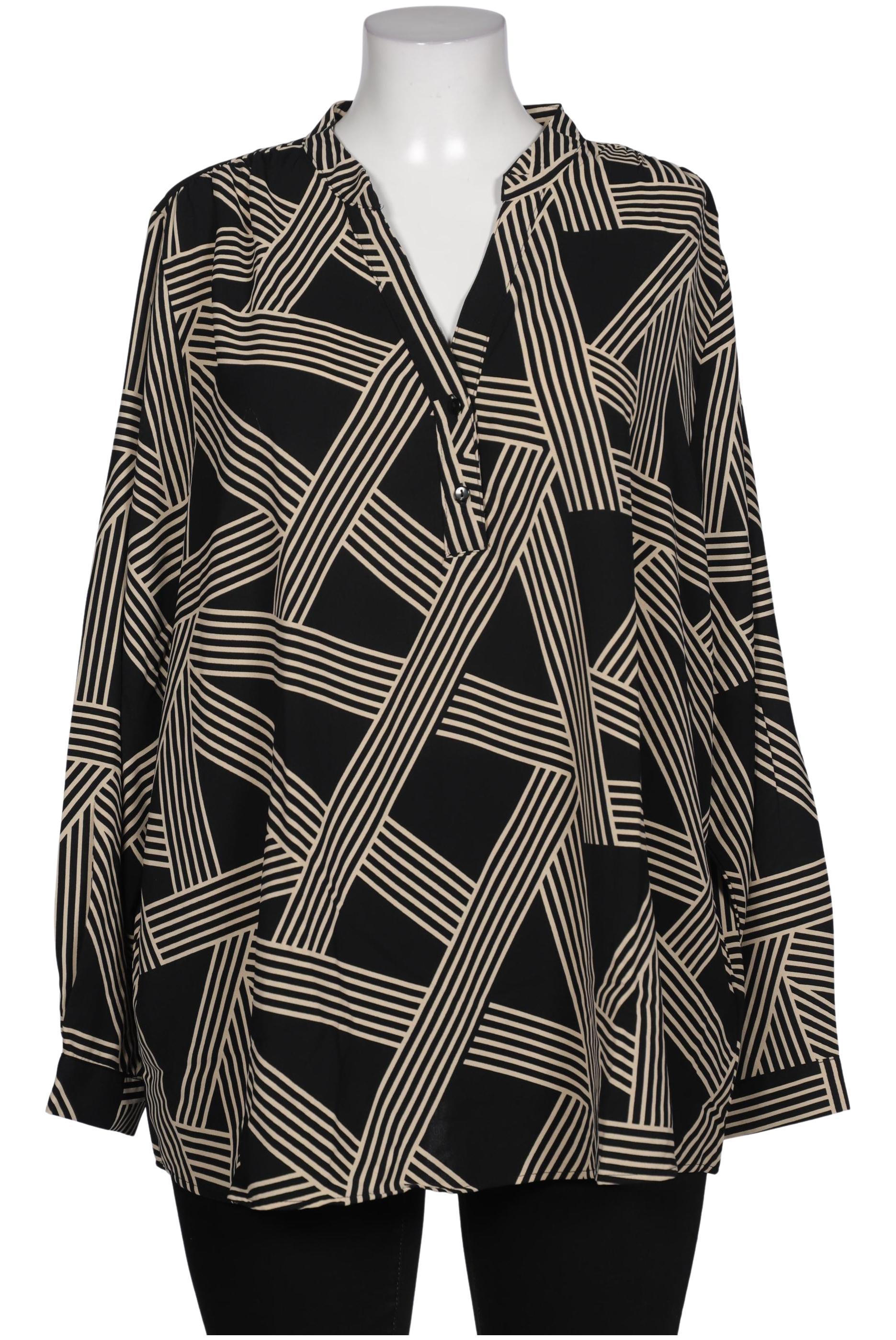 

Zizzi Damen Bluse, schwarz, Gr. 42
