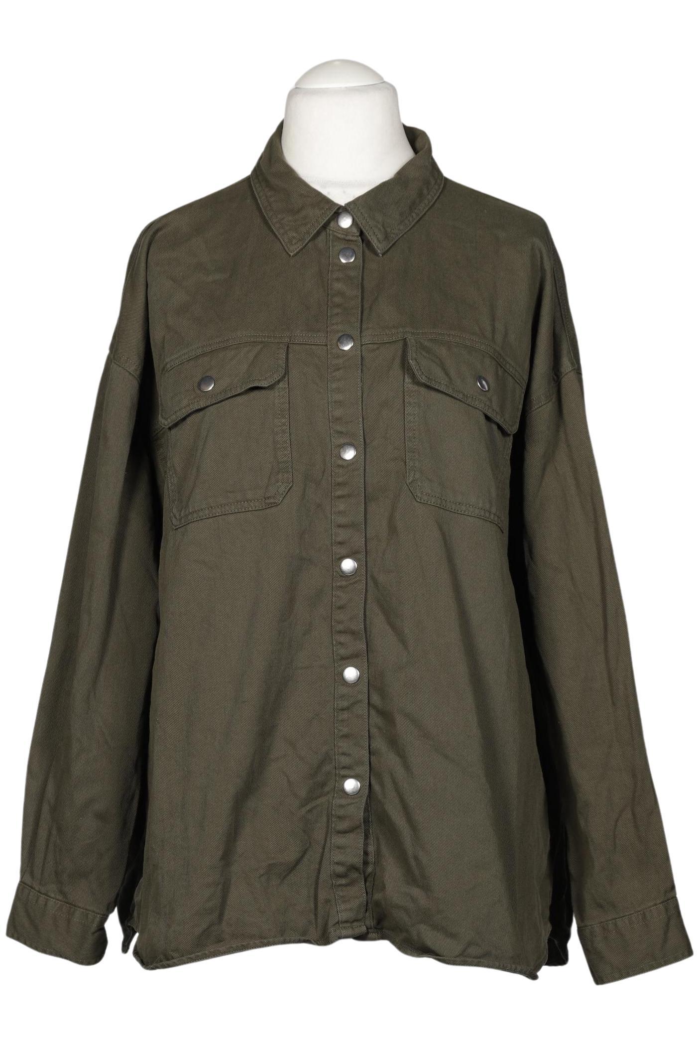 

Zizzi Damen Bluse, grün, Gr. 42