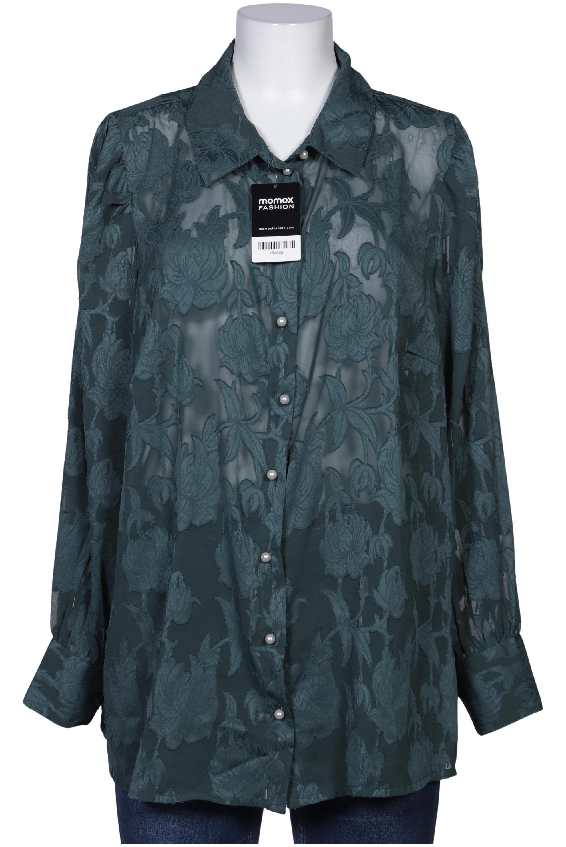 

Zizzi Damen Bluse, grün, Gr. 38