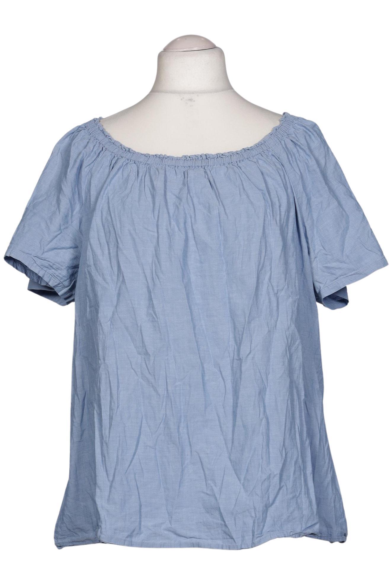 

Zizzi Damen Bluse, hellblau, Gr. 42