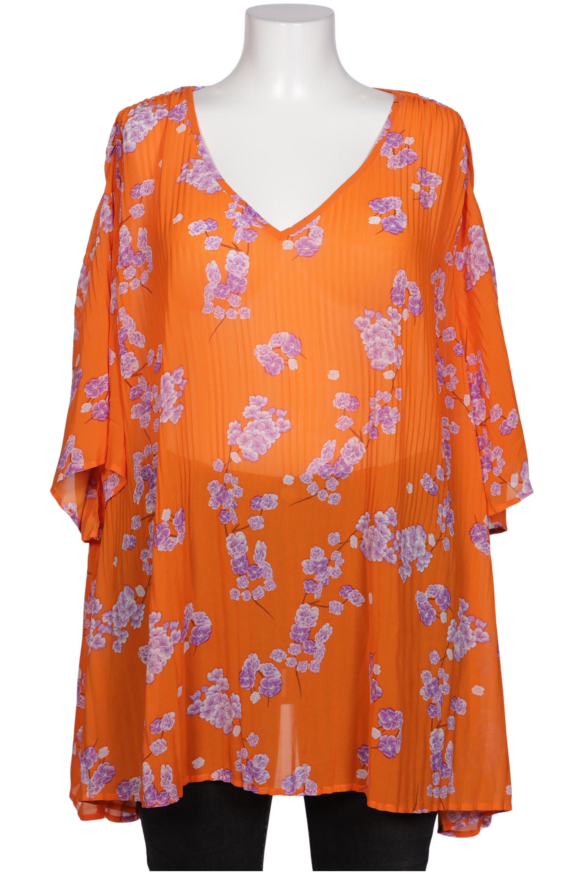 

Zizzi Damen Bluse, orange, Gr. 44