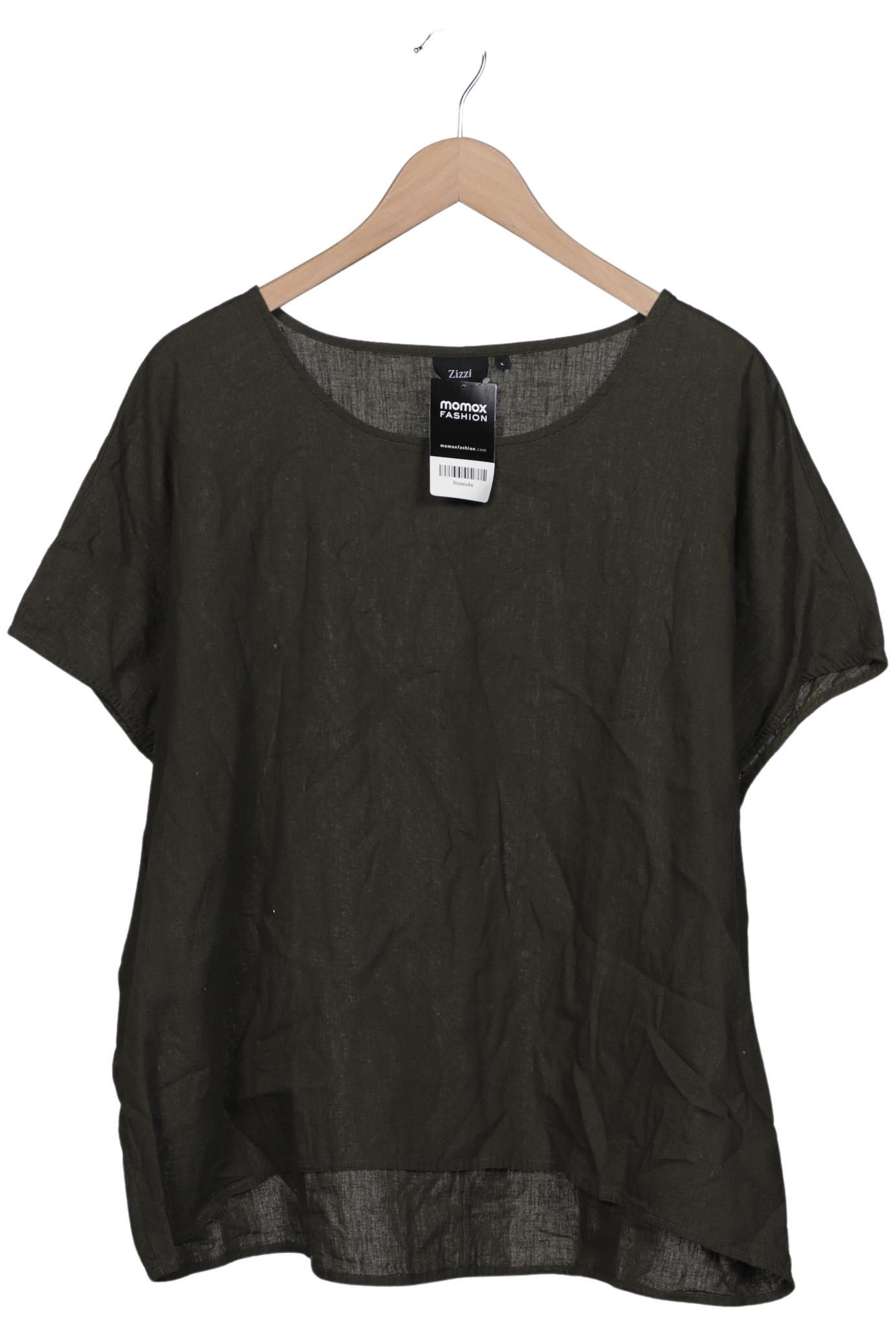 

Zizzi Damen Bluse, grün, Gr. 42