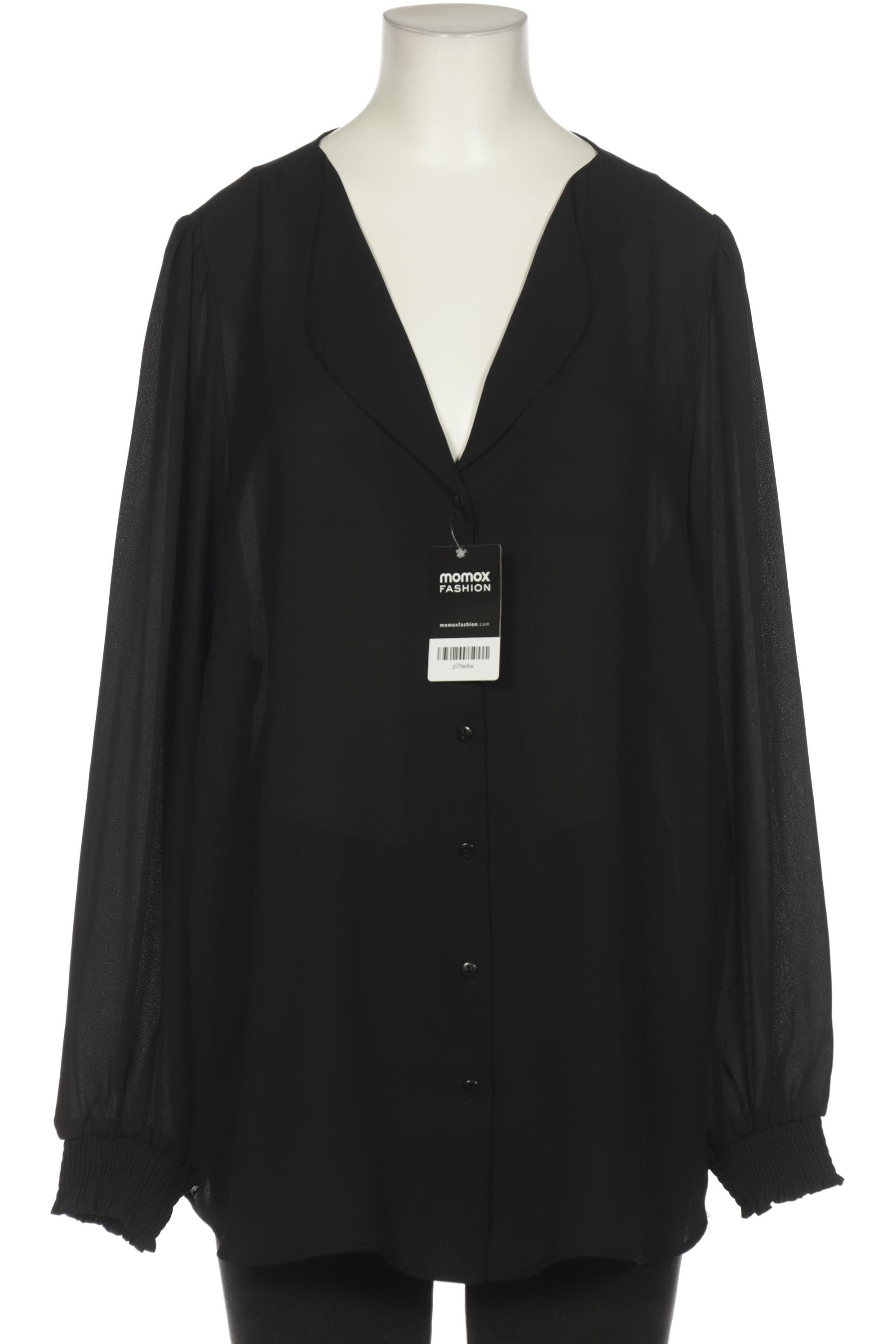 

Zizzi Damen Bluse, schwarz, Gr. 38