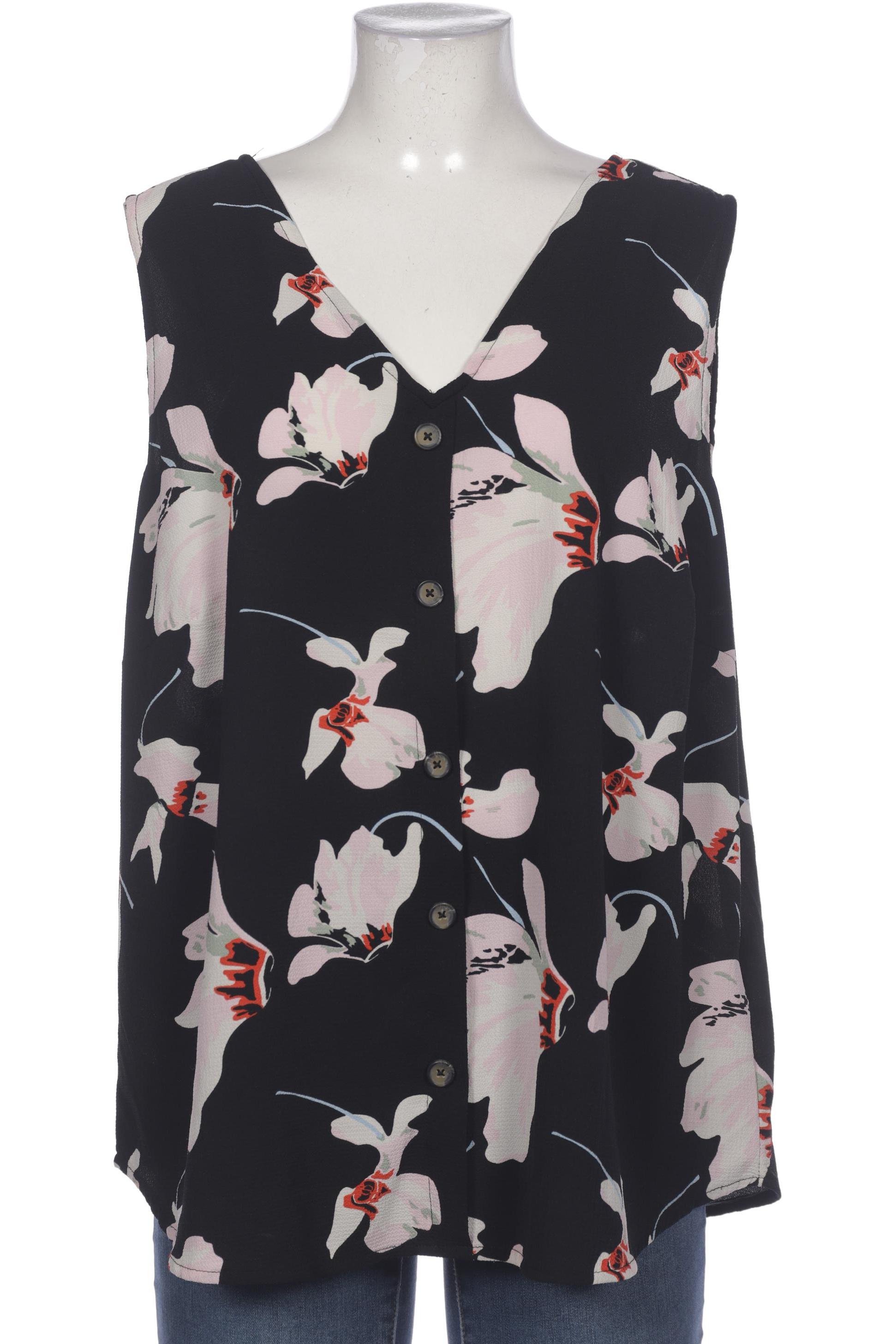 

Zizzi Damen Bluse, schwarz, Gr. 38