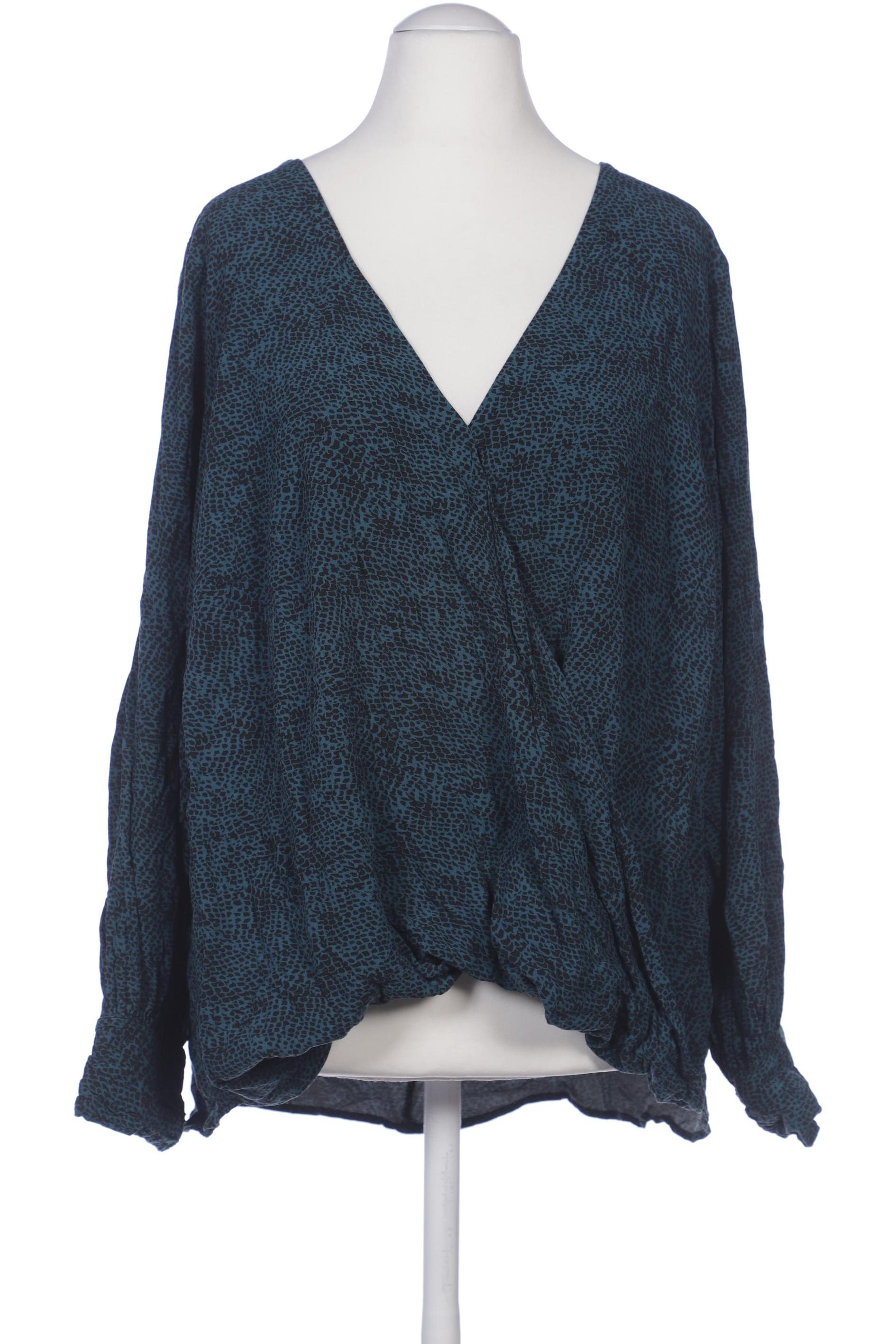 

Zizzi Damen Bluse, türkis, Gr. 38