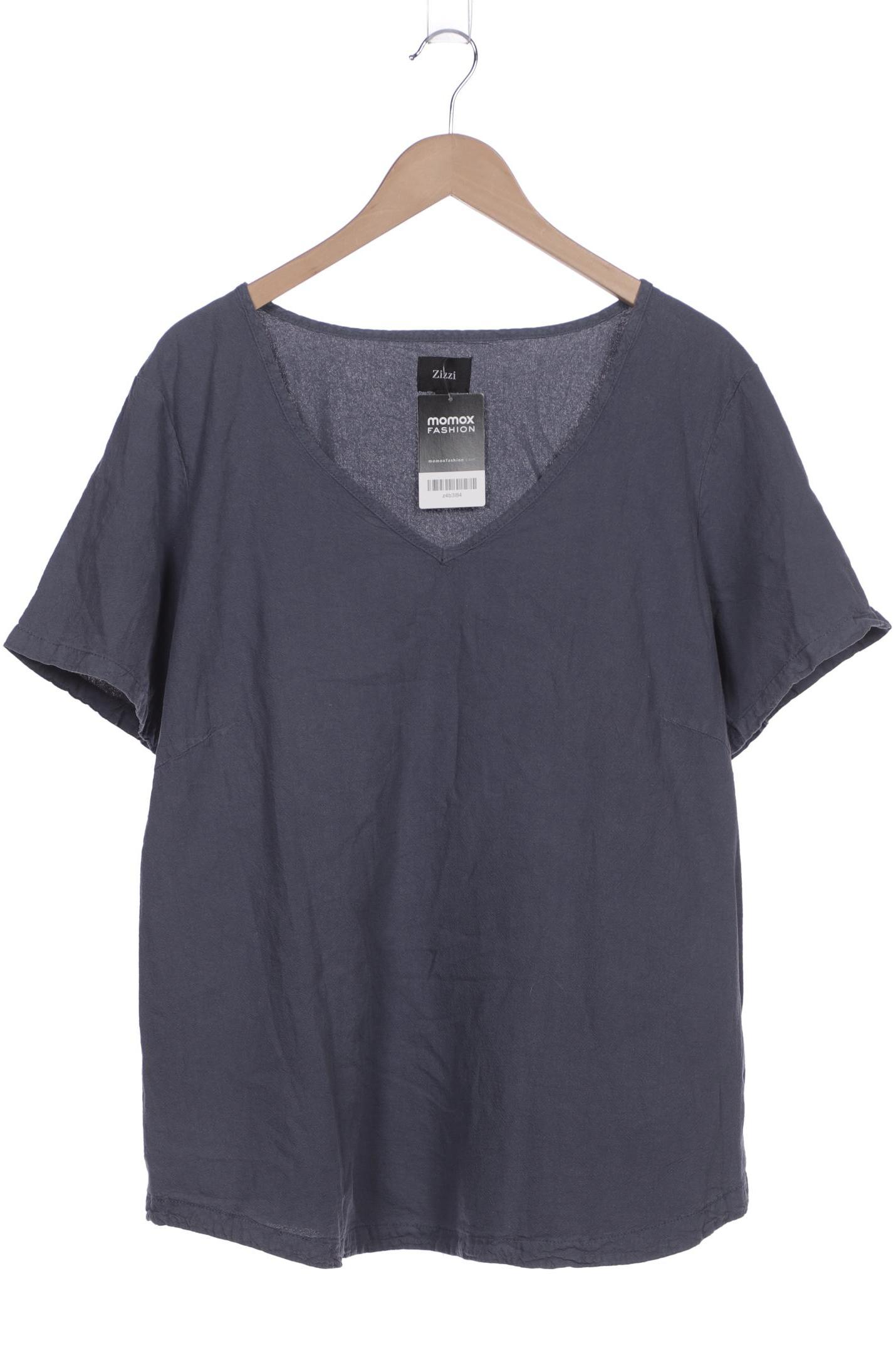 

Zizzi Damen Bluse, blau, Gr. 42