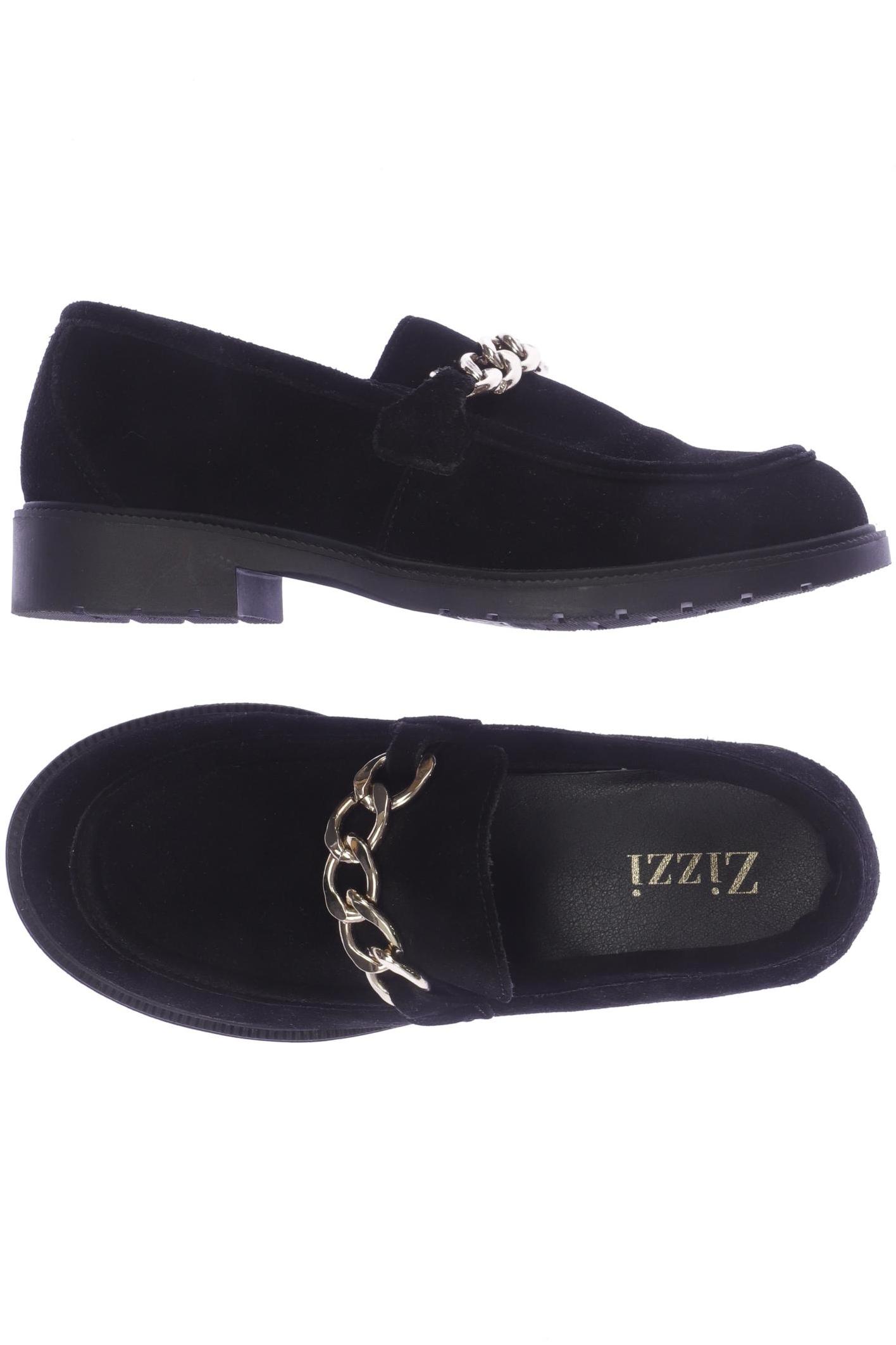 

Zizzi Damen Halbschuh, schwarz, Gr. 39
