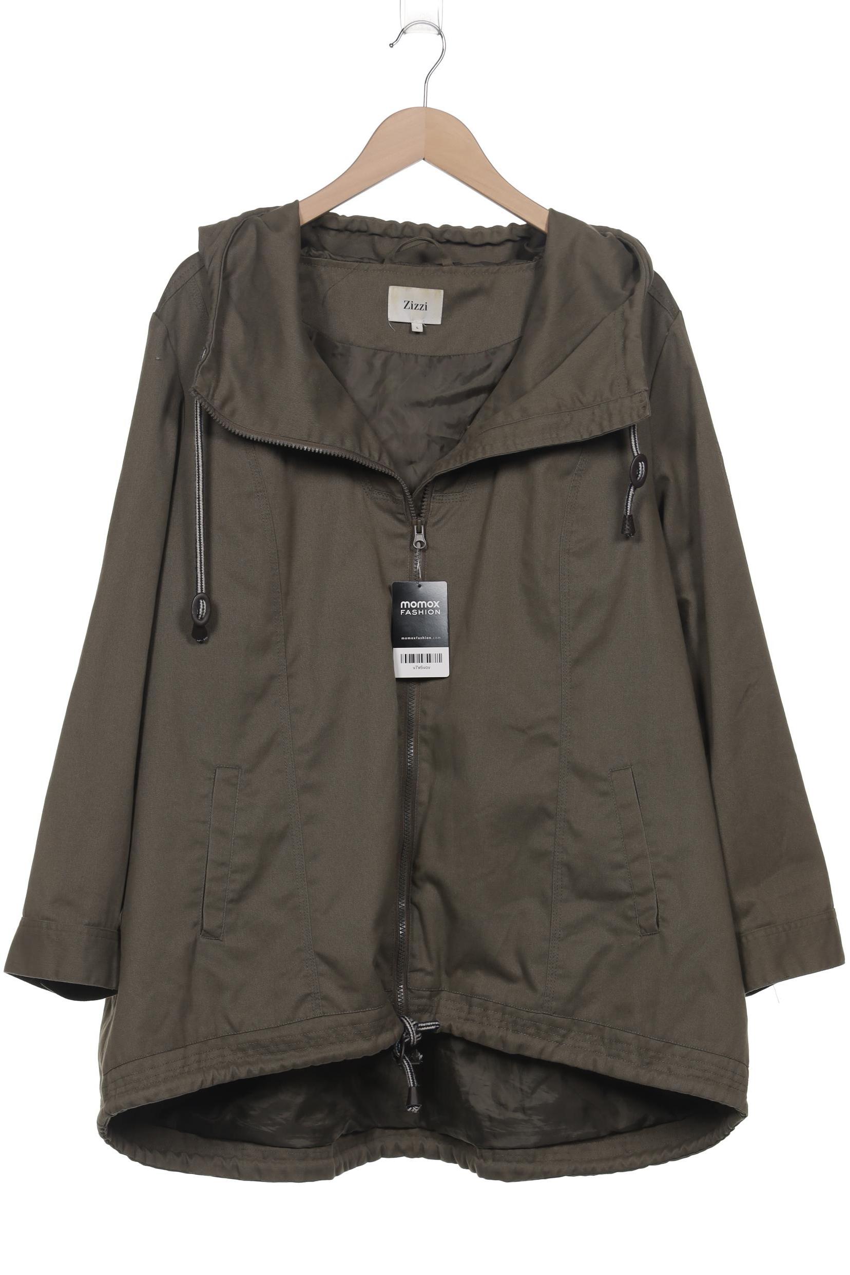 

Zizzi Damen Jacke, grün, Gr. 42