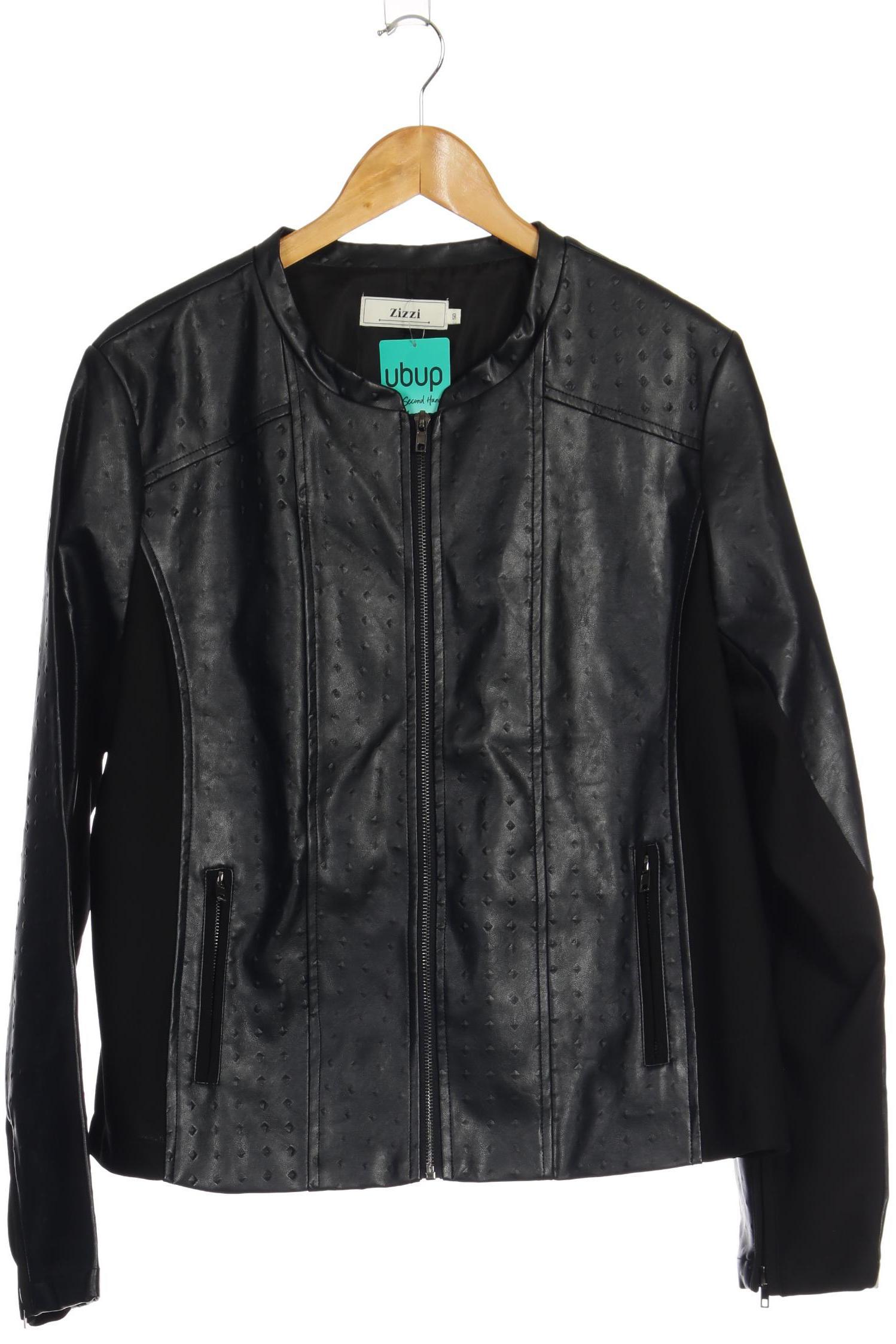 

Zizzi Damen Jacke, schwarz, Gr. 50