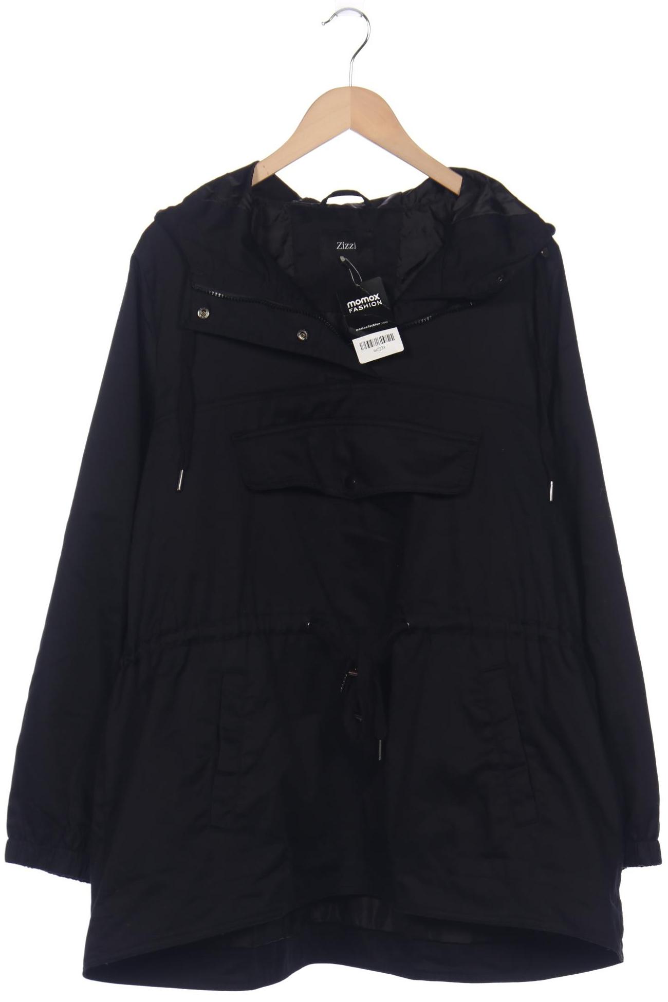 

Zizzi Damen Jacke, schwarz, Gr. 42