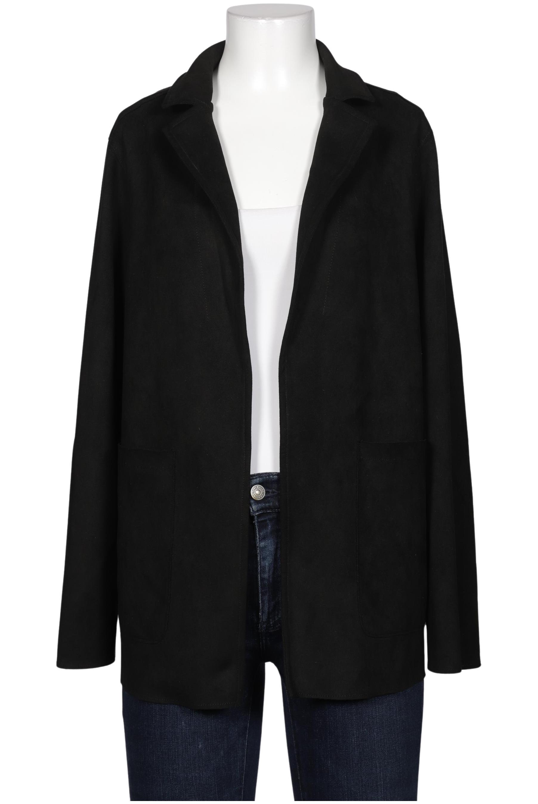 

Zizzi Damen Jacke, schwarz, Gr. 36