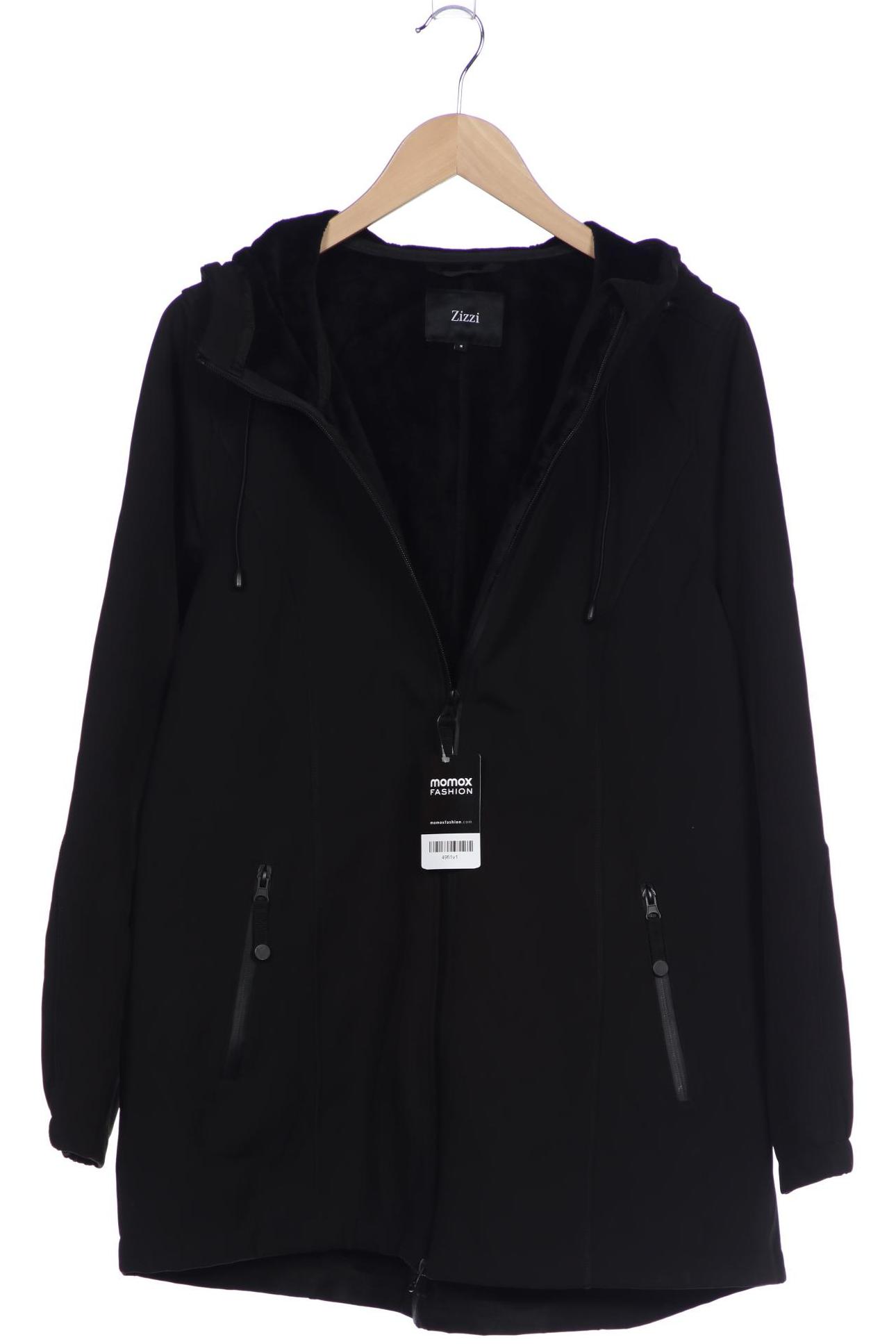 

Zizzi Damen Jacke, schwarz, Gr. 36