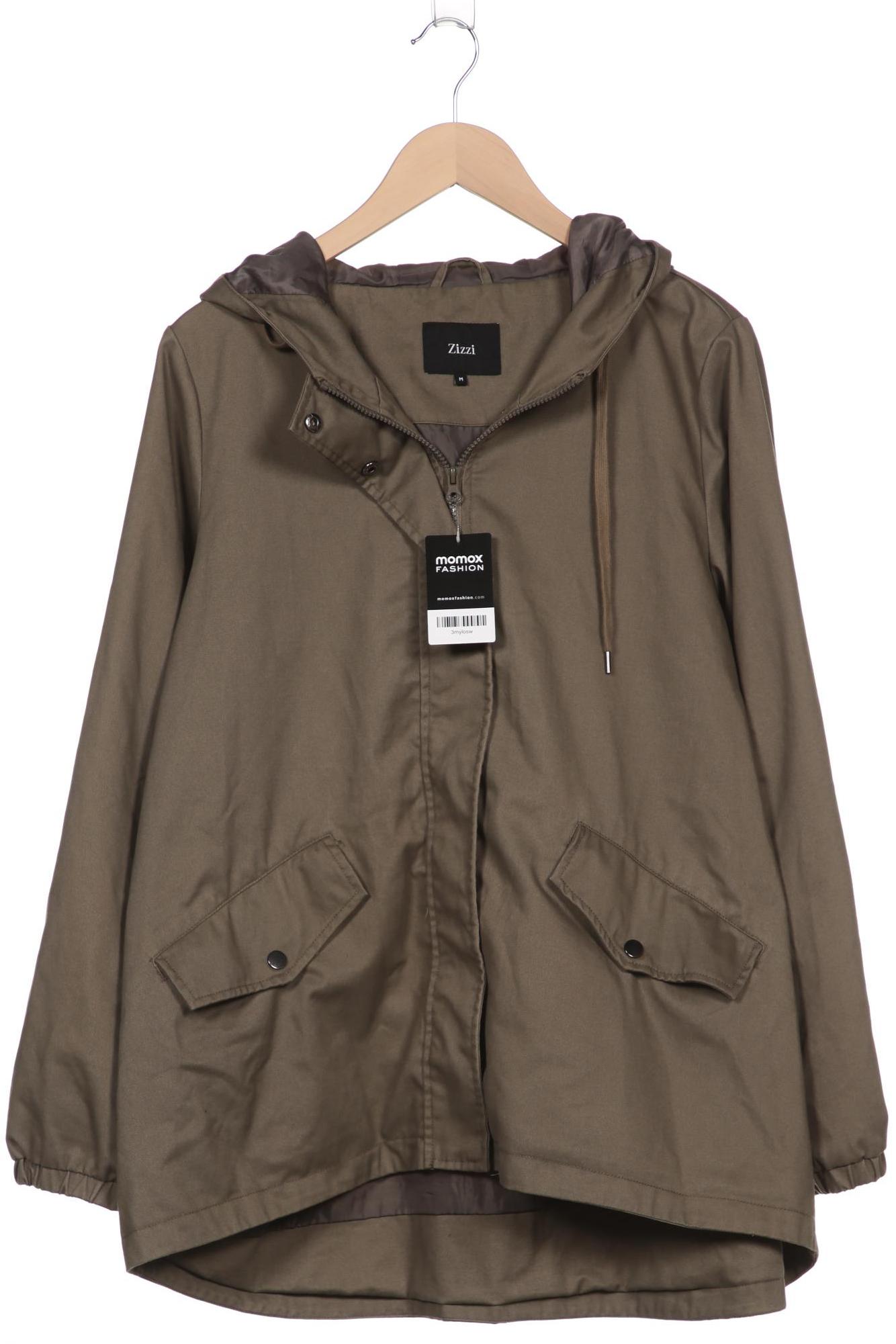 

Zizzi Damen Jacke, grün, Gr. 38