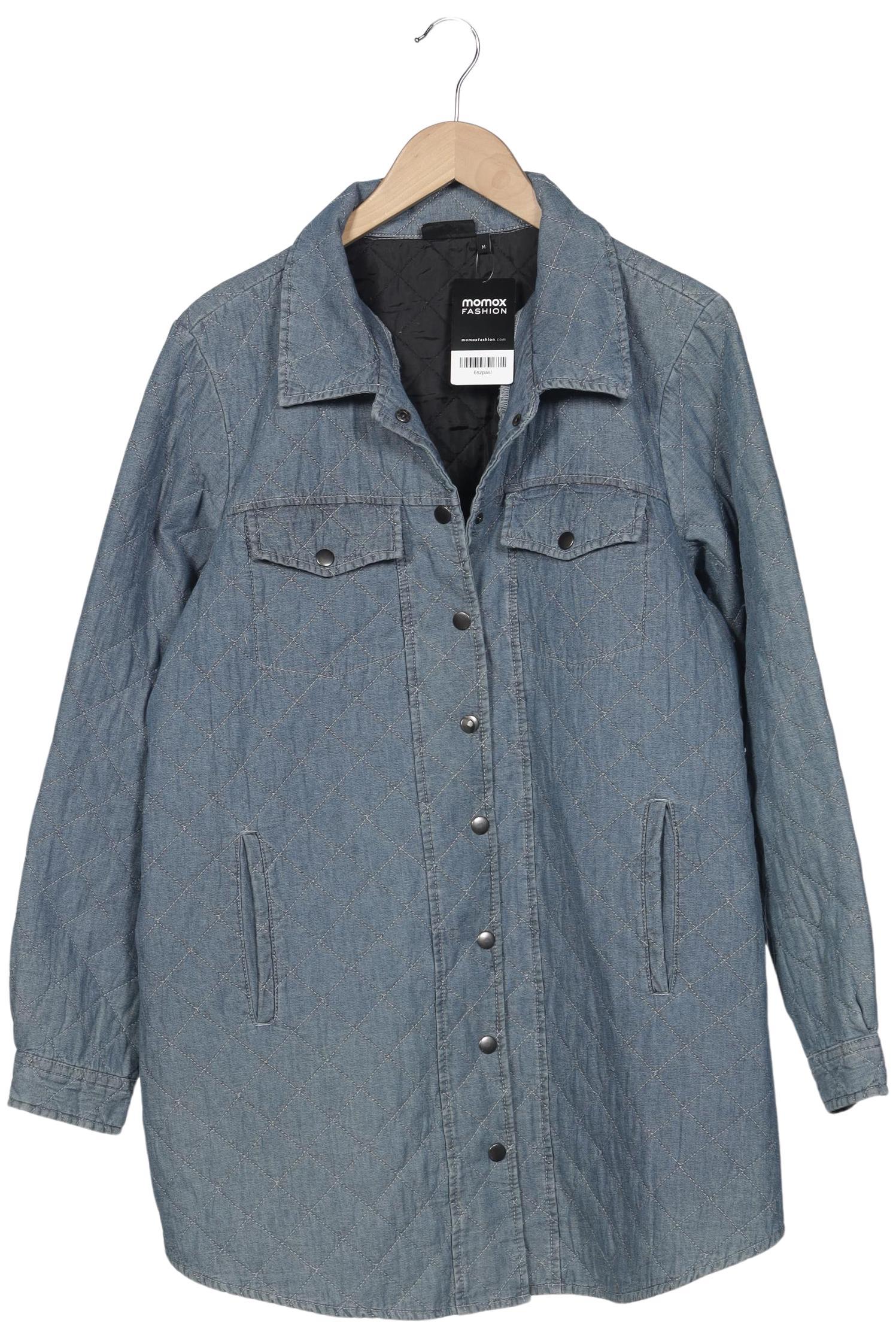 

Zizzi Damen Jacke, blau, Gr. 38