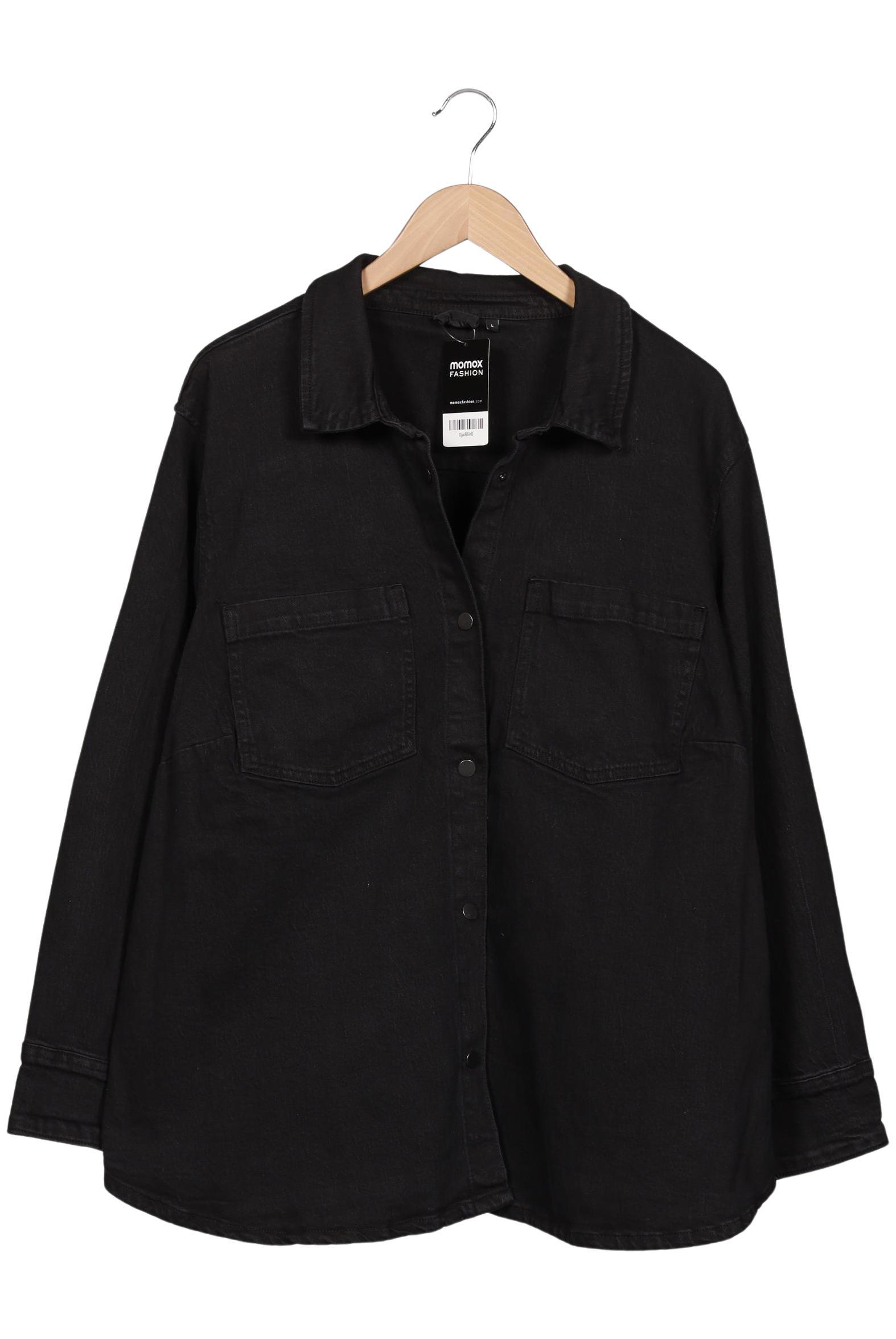 

Zizzi Damen Jacke, schwarz, Gr. 42