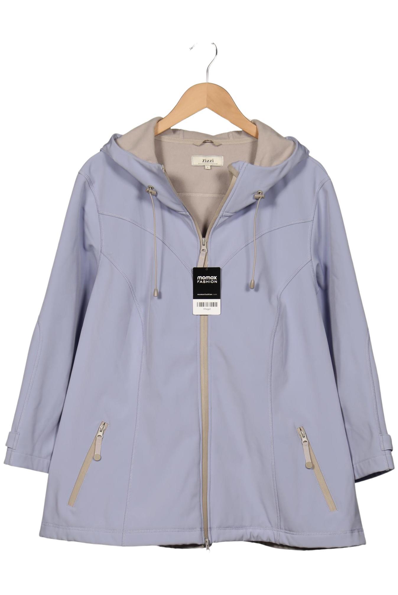 

Zizzi Damen Jacke, hellblau, Gr. 42