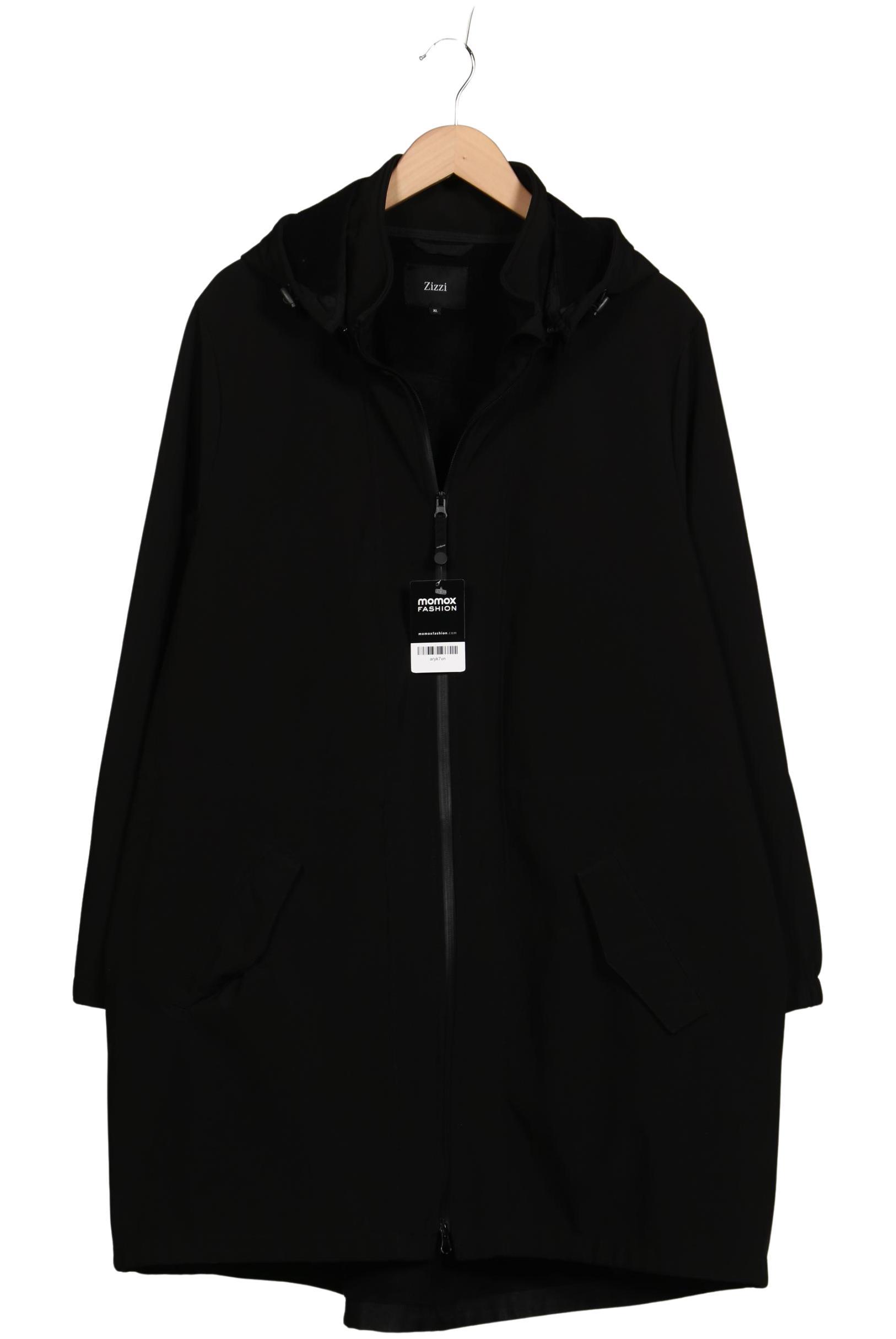 

Zizzi Damen Jacke, schwarz, Gr. 44
