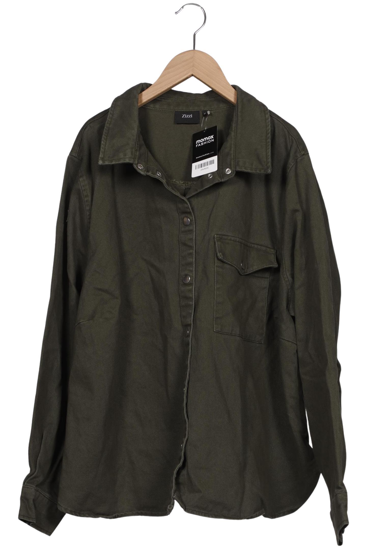 

Zizzi Damen Jacke, grün, Gr. 44