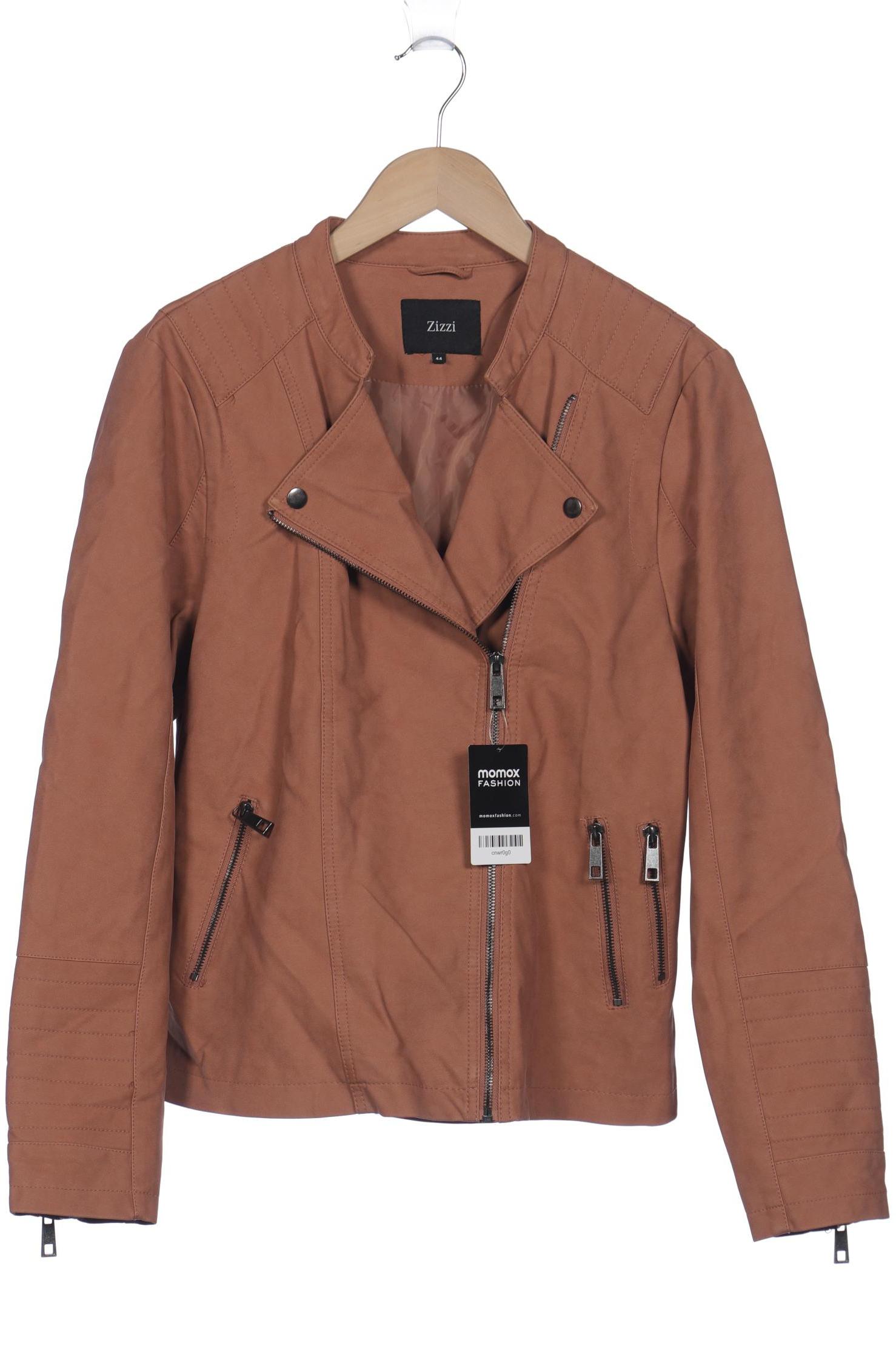 

Zizzi Damen Jacke, orange, Gr. 44