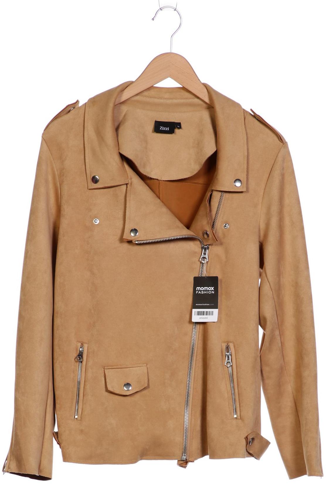 

Zizzi Damen Jacke, beige, Gr. 38