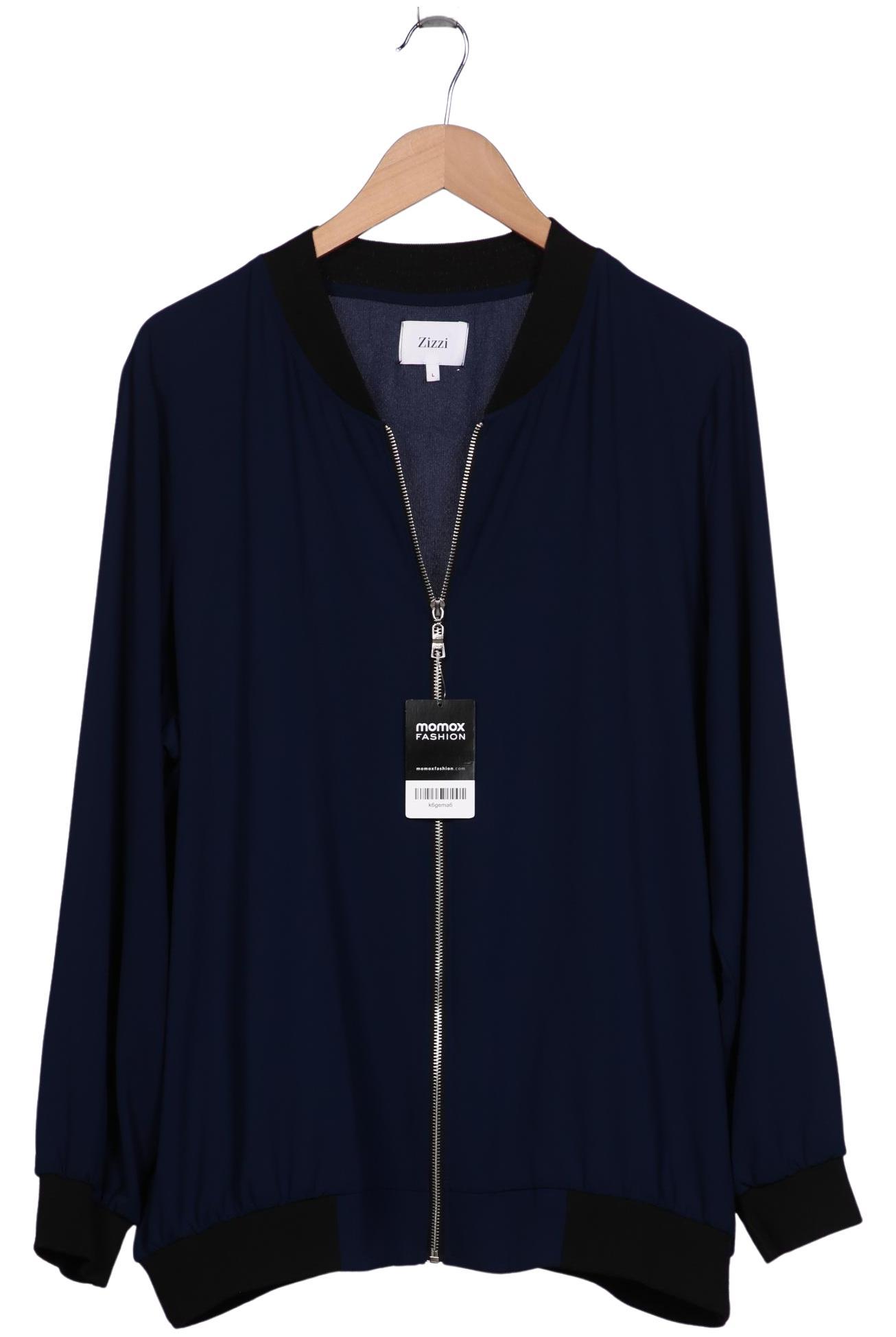 

Zizzi Damen Jacke, marineblau, Gr. 42