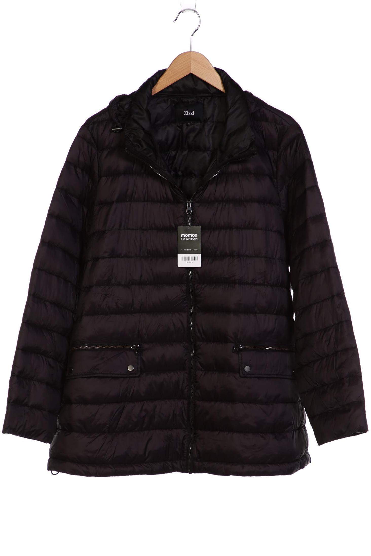 

Zizzi Damen Jacke, schwarz, Gr. 42