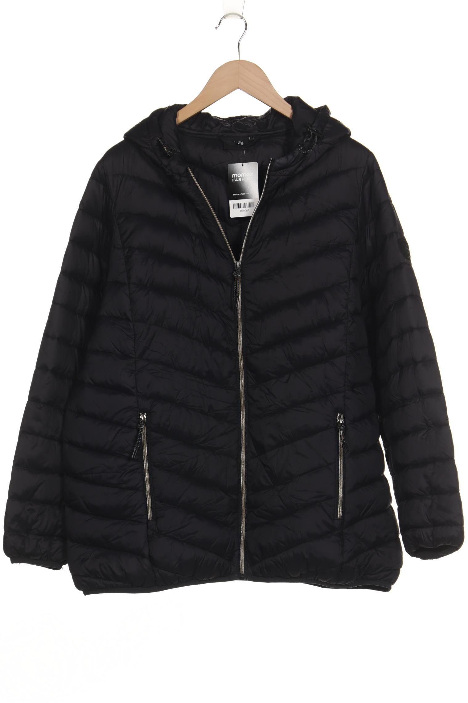 

Zizzi Damen Jacke, schwarz, Gr. 38