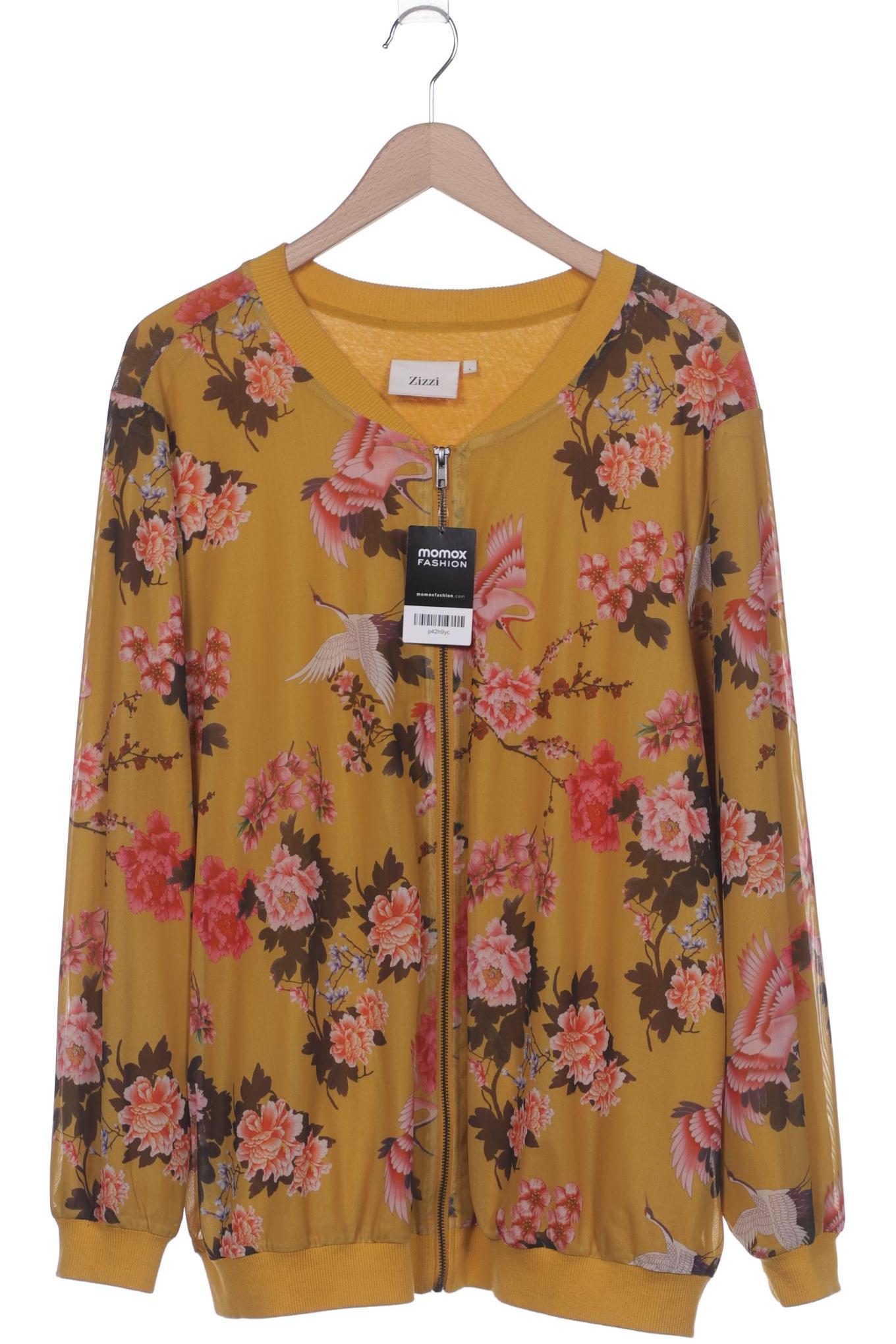 

Zizzi Damen Jacke, gelb, Gr. 42