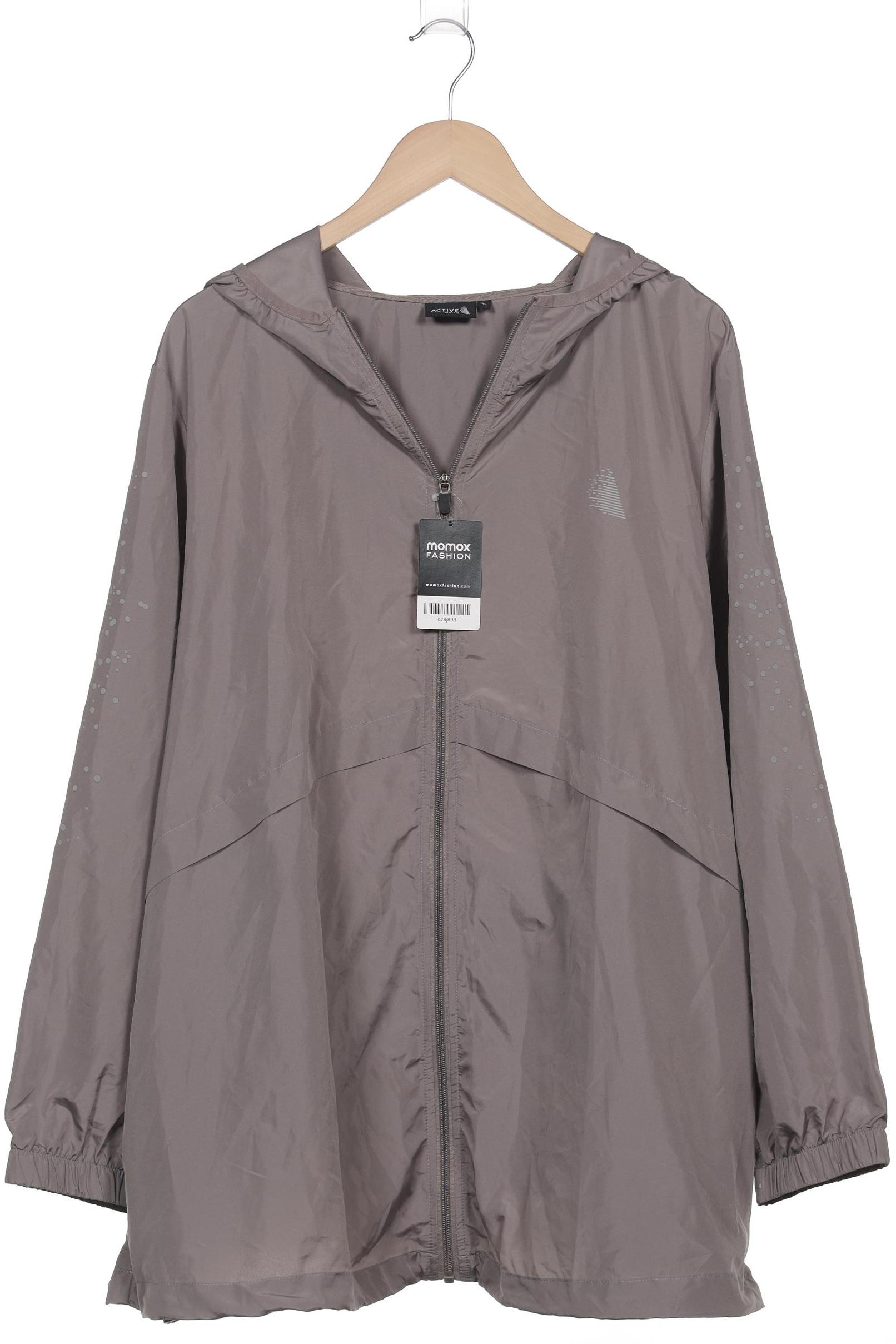 

Zizzi Damen Jacke, grau, Gr. 44