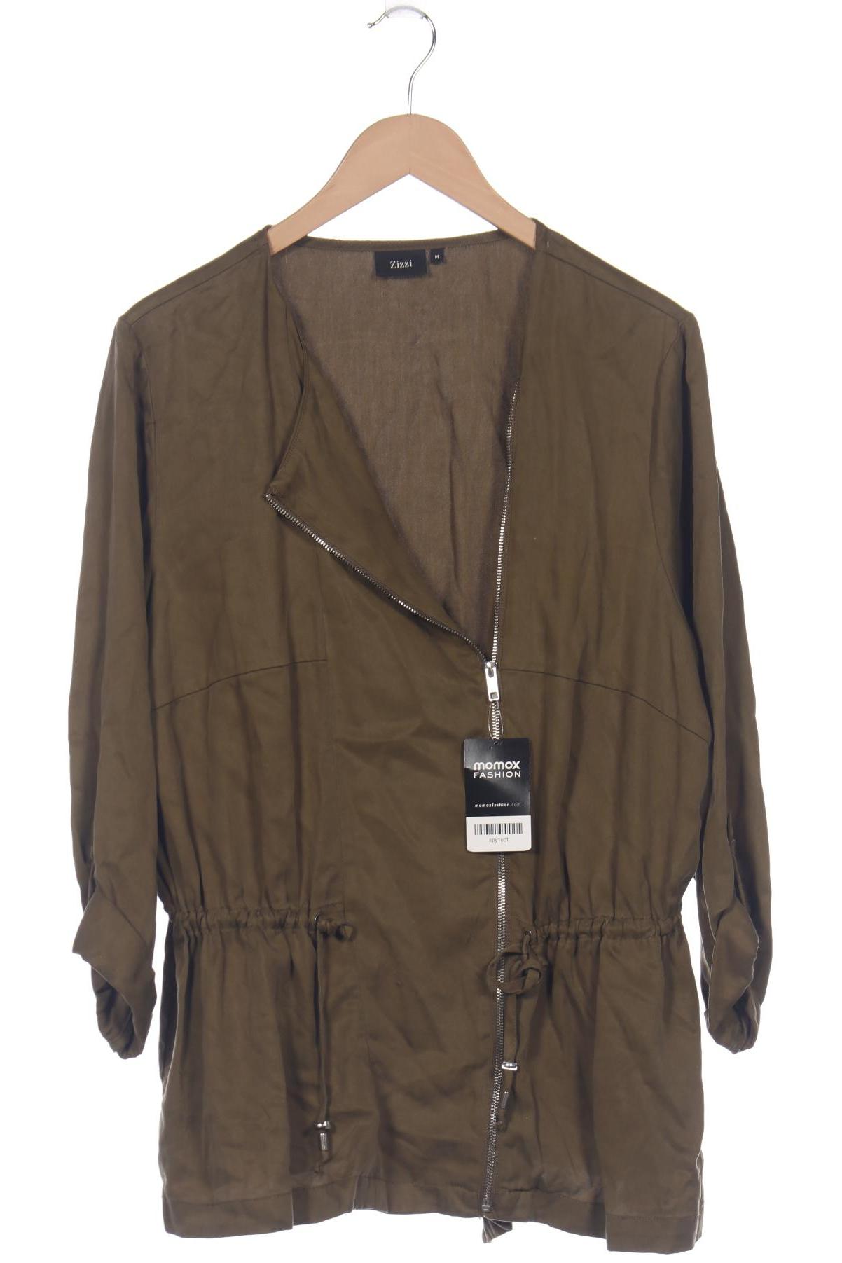 

Zizzi Damen Jacke, grün, Gr. 38