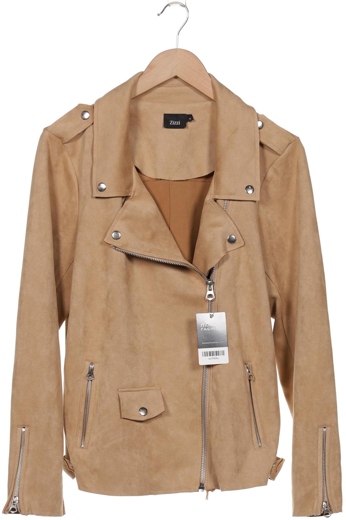 

Zizzi Damen Jacke, beige, Gr. 36