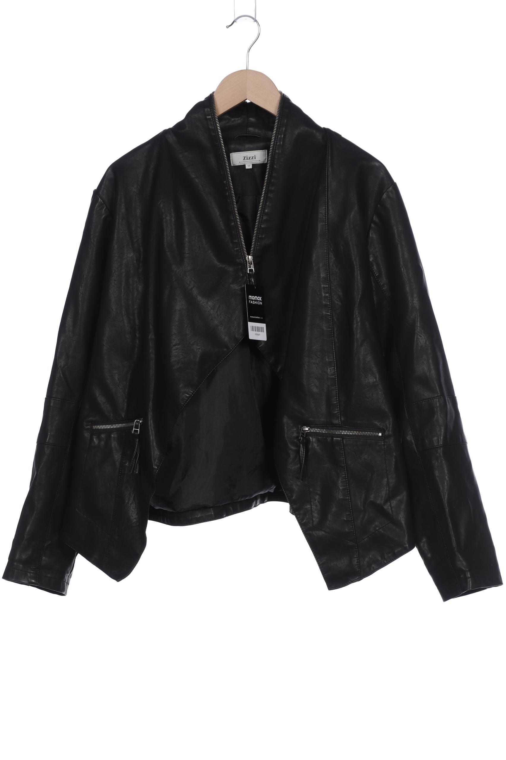 

Zizzi Damen Jacke, schwarz, Gr. 50