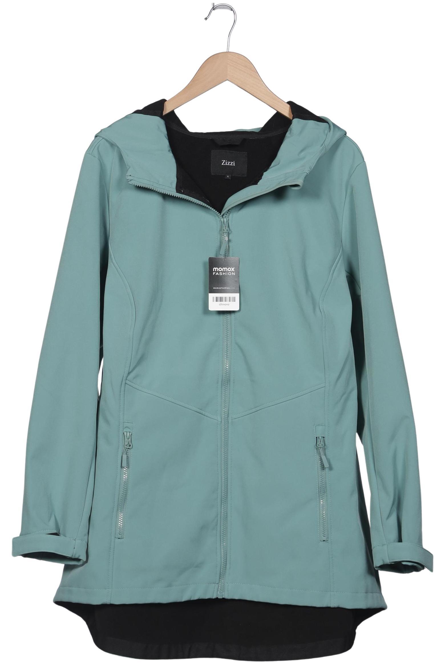 

Zizzi Damen Jacke, türkis, Gr. 42