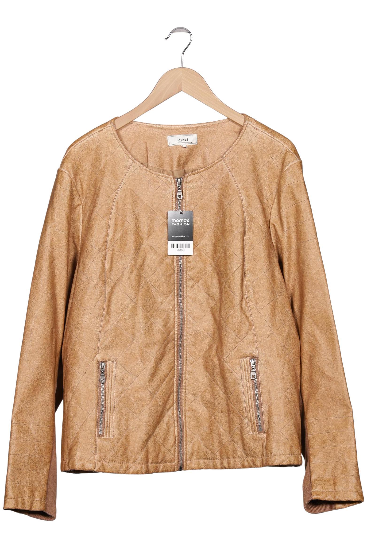 

Zizzi Damen Jacke, braun, Gr. 52