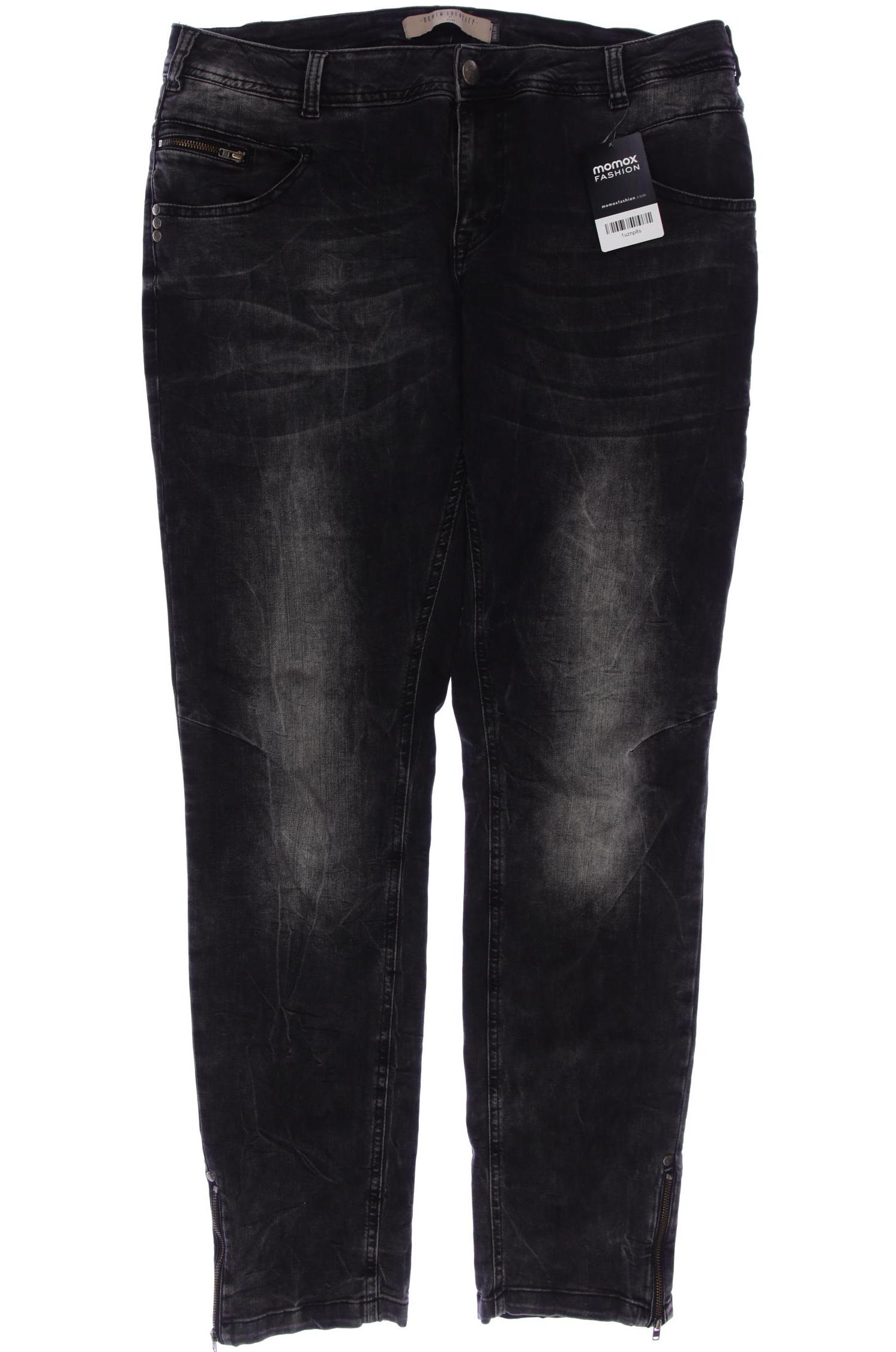 

Zizzi Damen Jeans, schwarz, Gr. 46