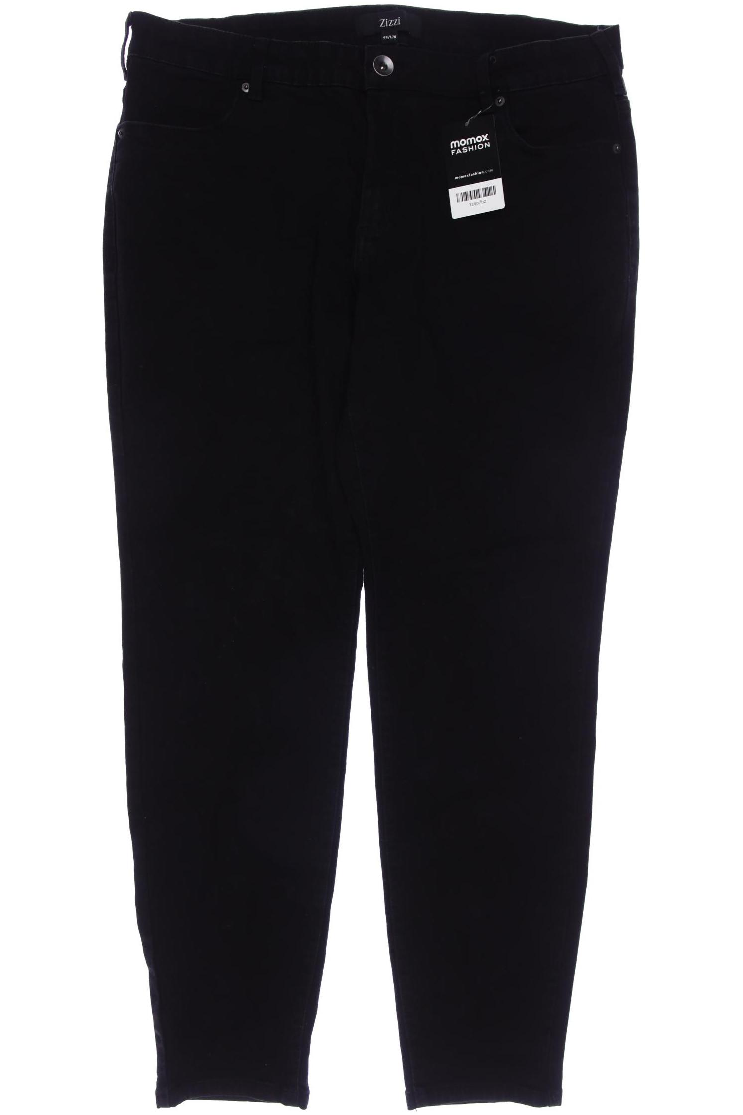 

Zizzi Damen Jeans, schwarz, Gr. 46