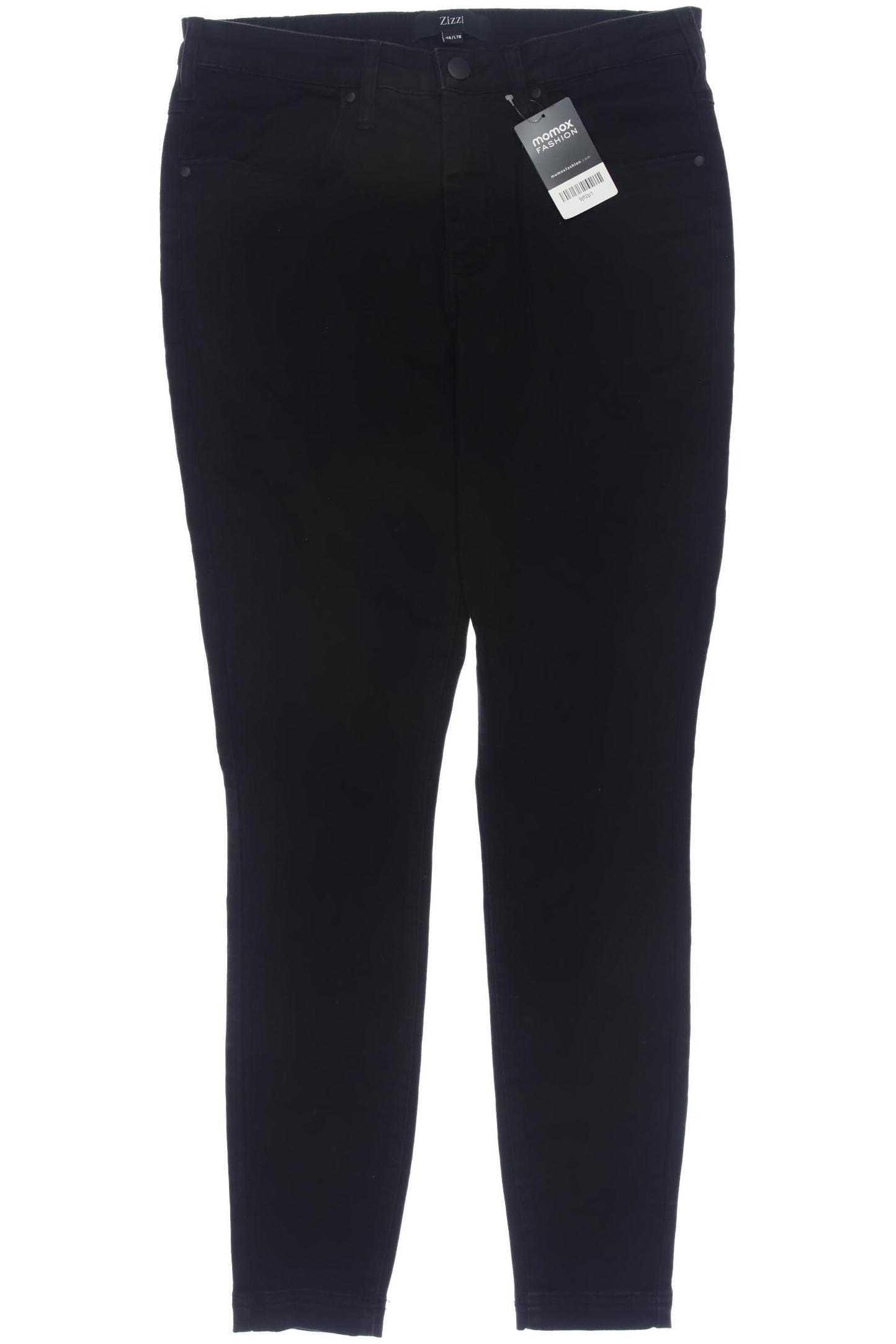 

Zizzi Damen Jeans, schwarz, Gr. 46