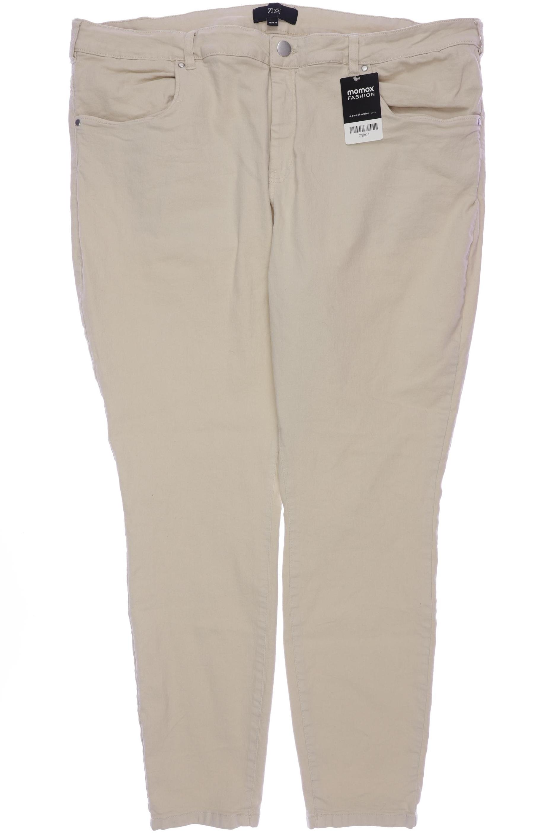 

Zizzi Damen Jeans, beige, Gr. 56