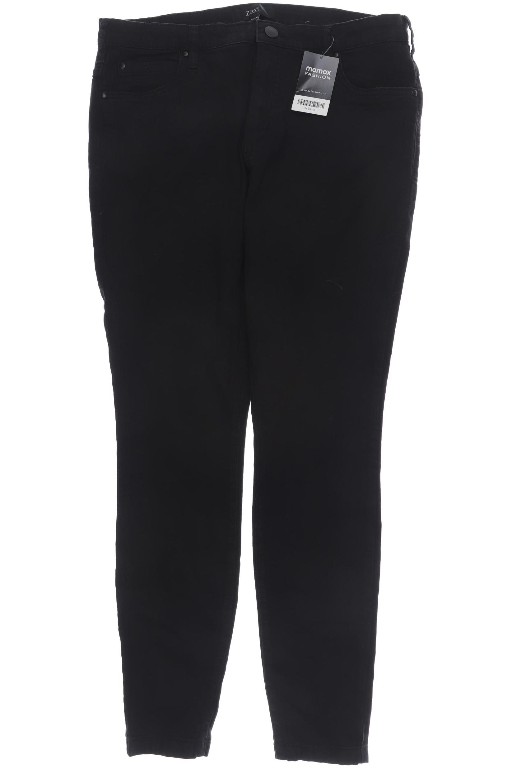 

Zizzi Damen Jeans, schwarz